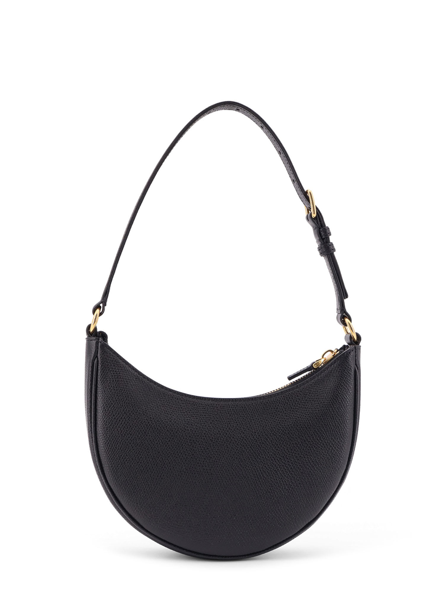 Valentino Black Vlogo Signature Mini Hobo Bag