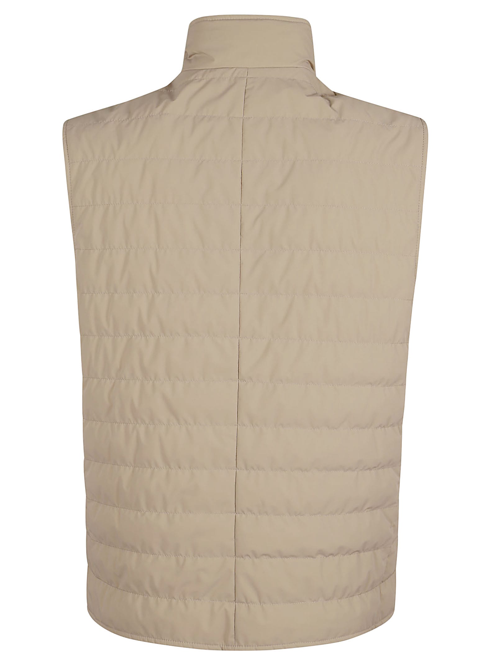 Shop Brunello Cucinelli Wr Padded Vest In Sand