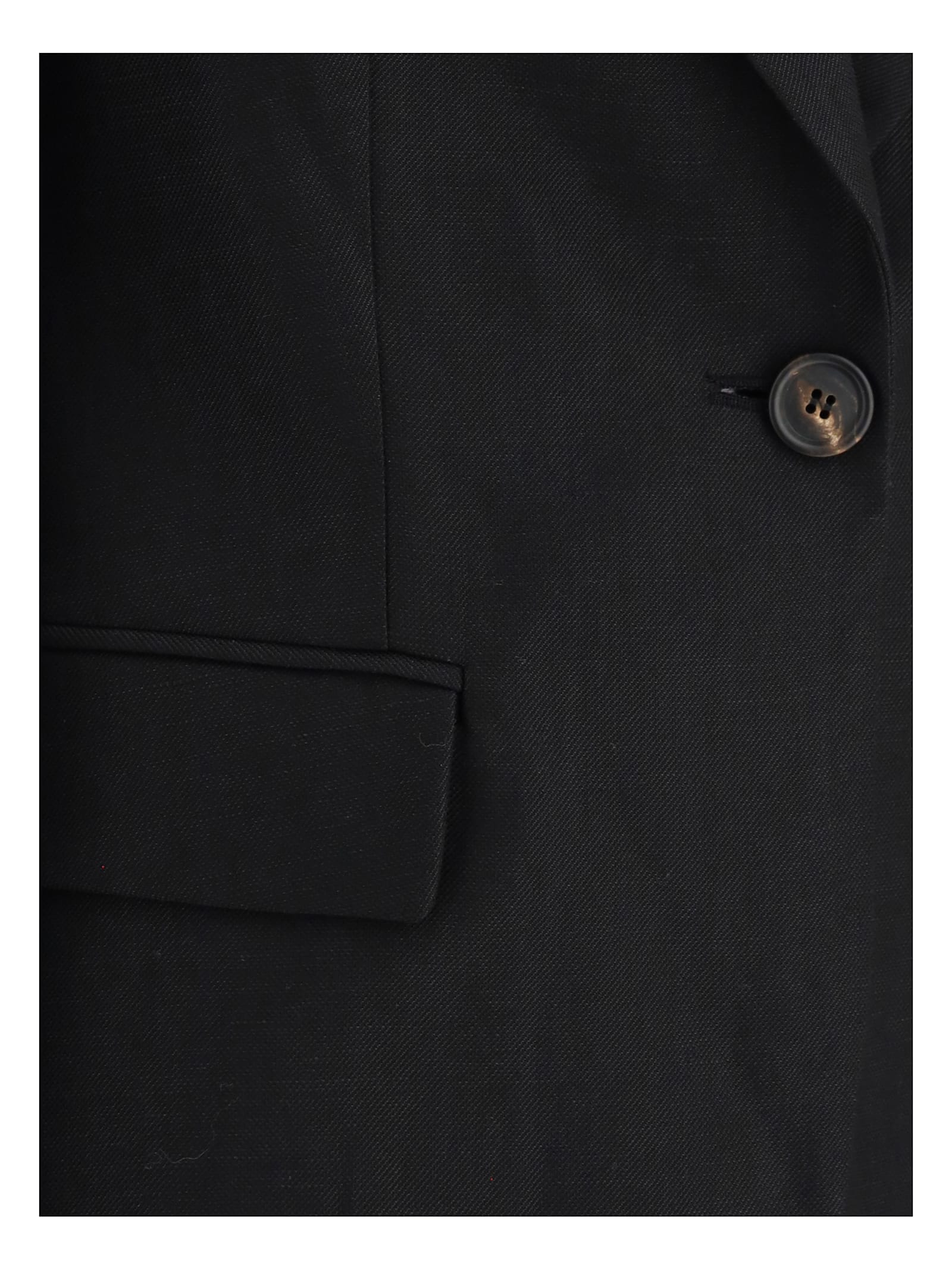 Brunello Cucinelli Blazer Jacket In Black