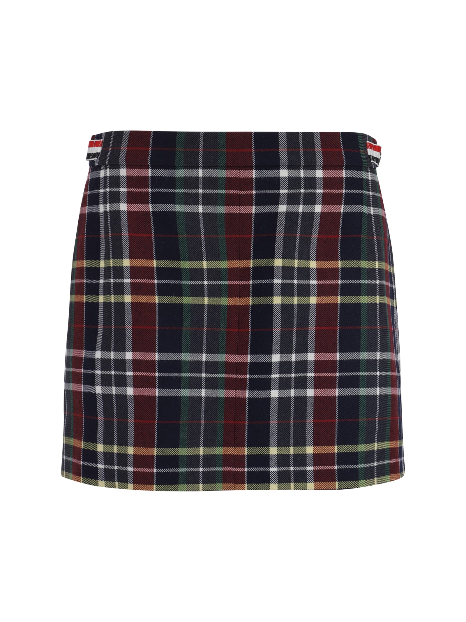 Shop Thom Browne Mini Skirt In Seasonal Multi