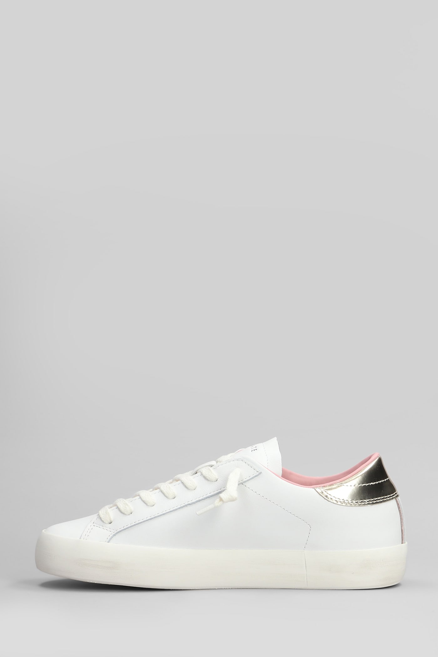 Shop Date Hill Low Sneakers In White Leather
