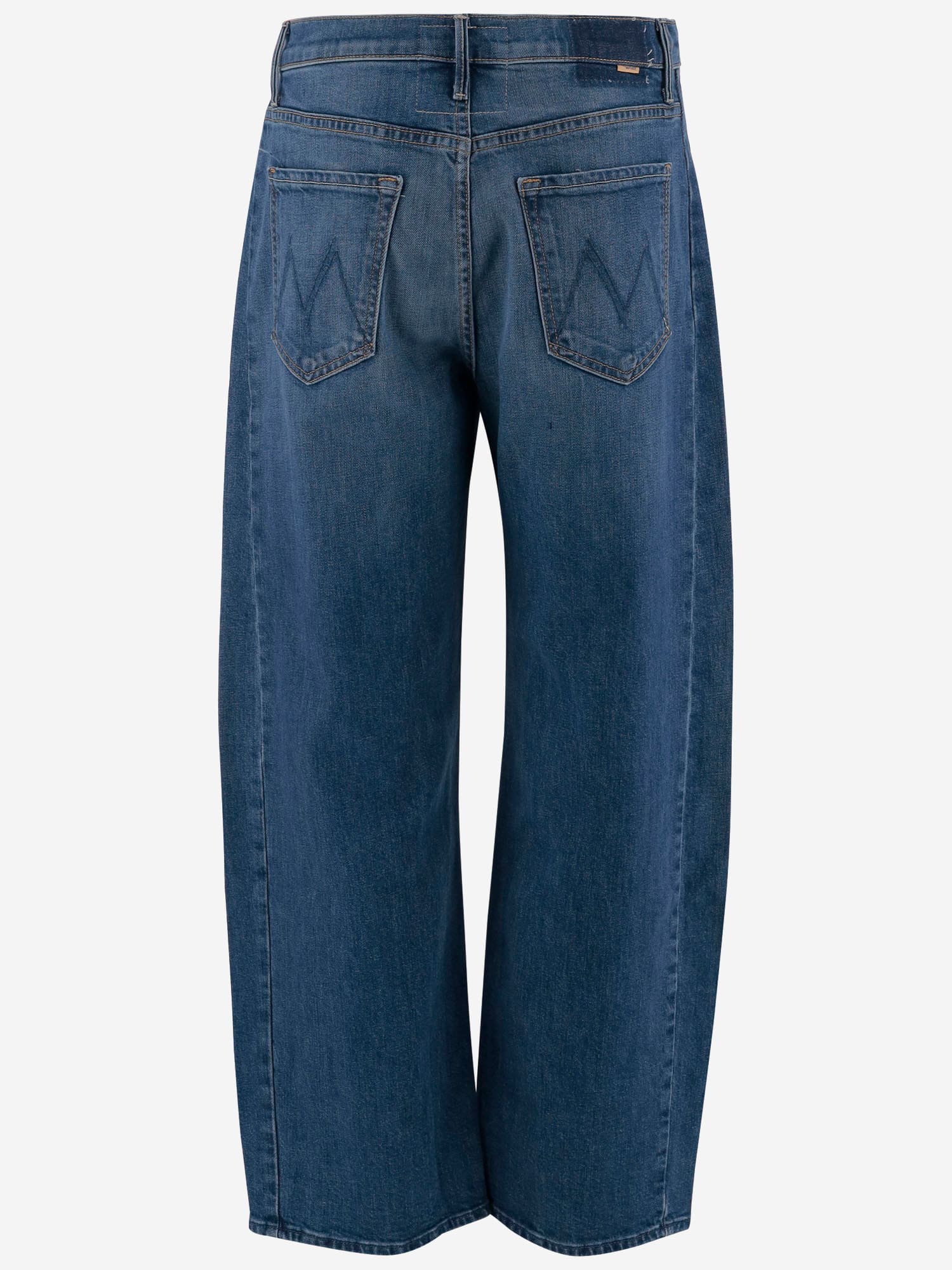 Mother The Half Pipe Ankle Jeans In Blue