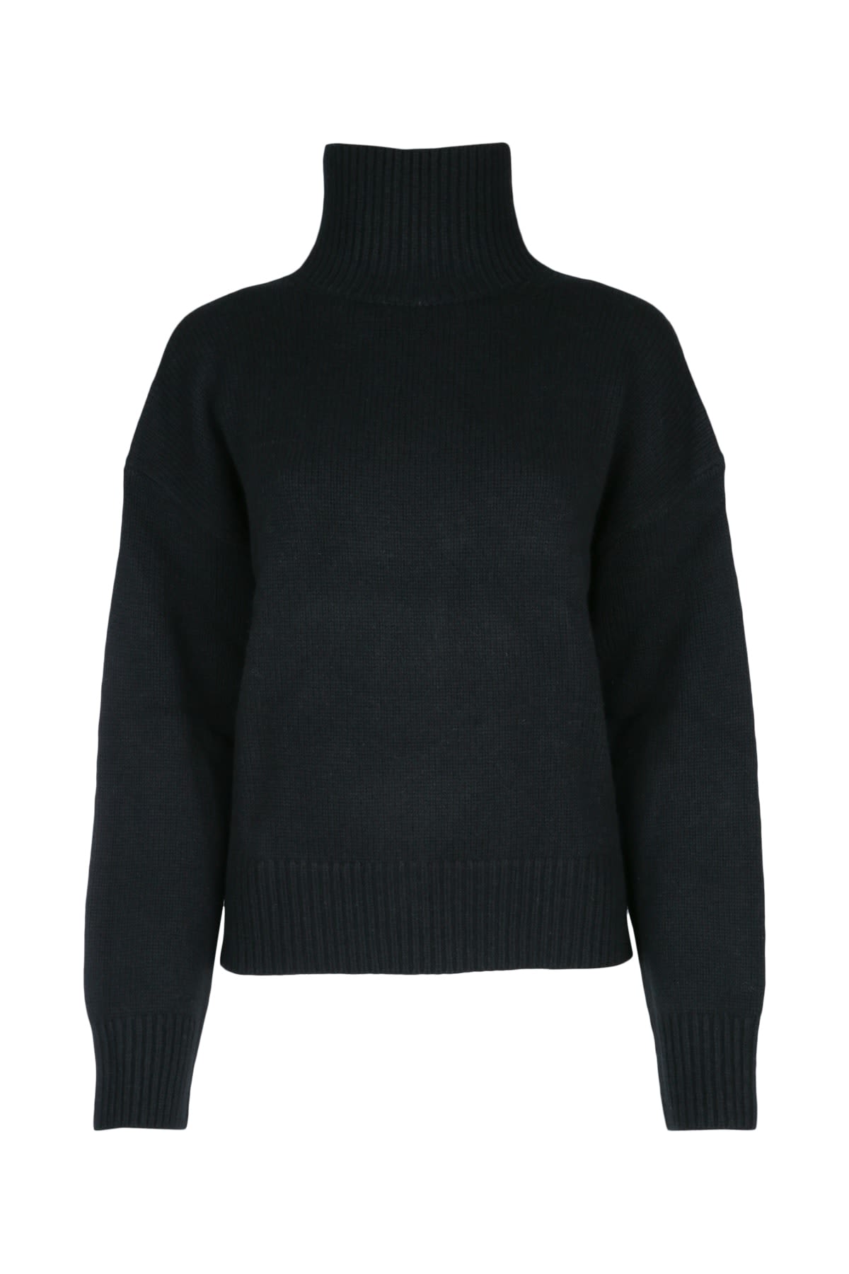 Cashmere Blend High-neck Sweater