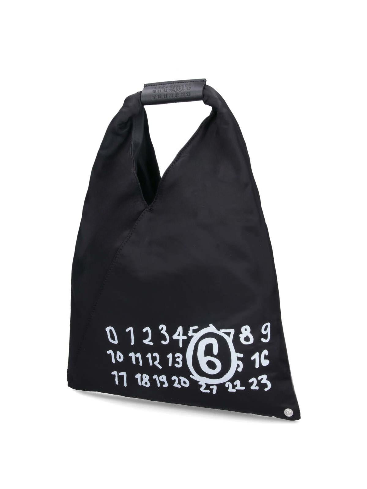 Shop Mm6 Maison Margiela Japanese Tote Bag In Black