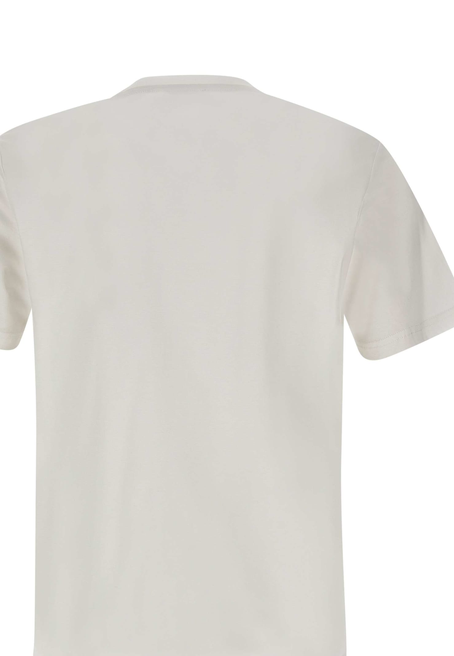 Shop Peuterey Cleats Mer Cotton T-shirt In White