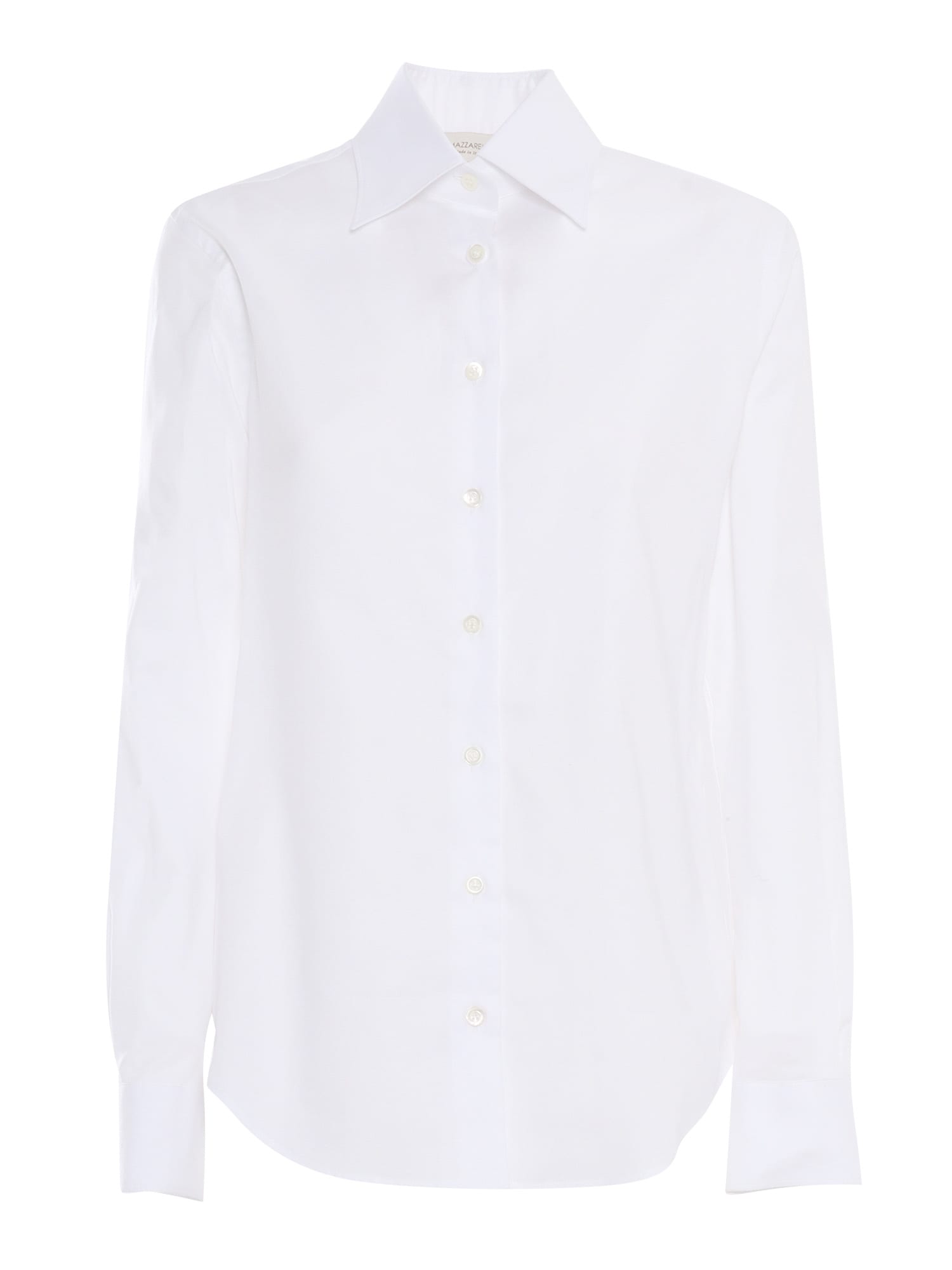 Mazzarelli Gea C Cotton Shirt In White