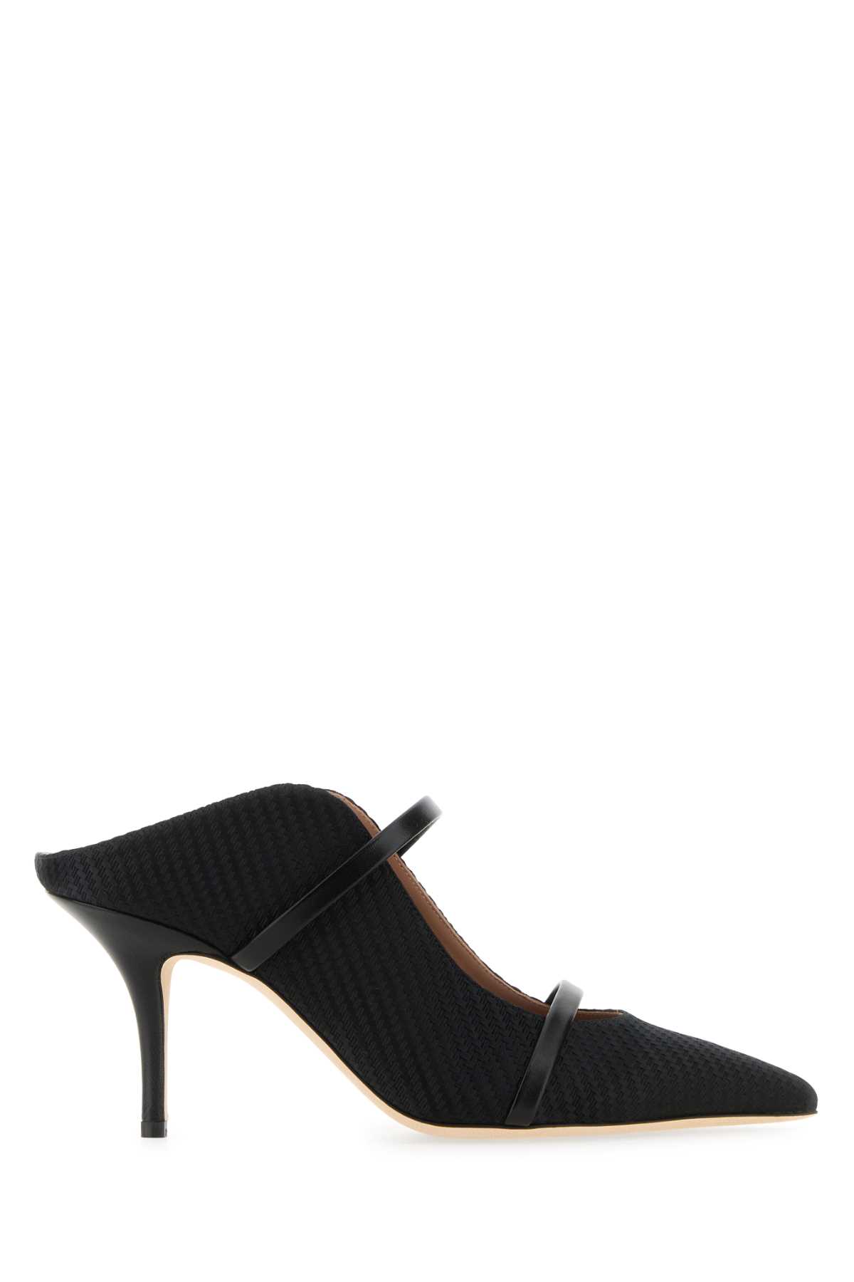 Malone Souliers Black Fabric Maureen 70 Pumps