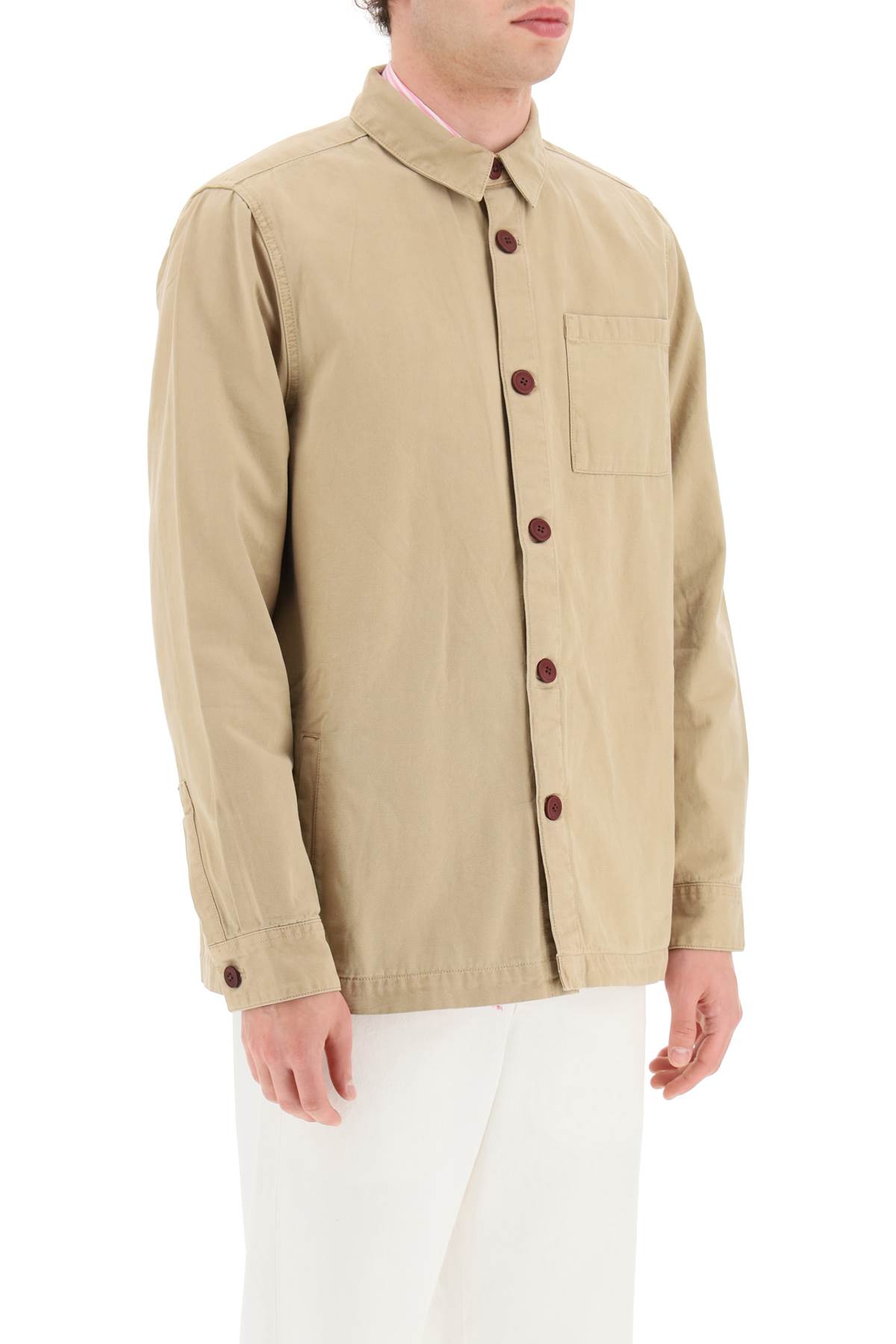 BARBOUR WASHED OVERSHIRT JACKET