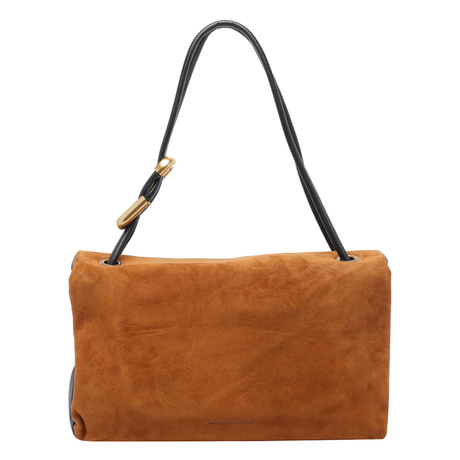Marc Jacobs The Large Dual Suede Shoulder Bag In Brown