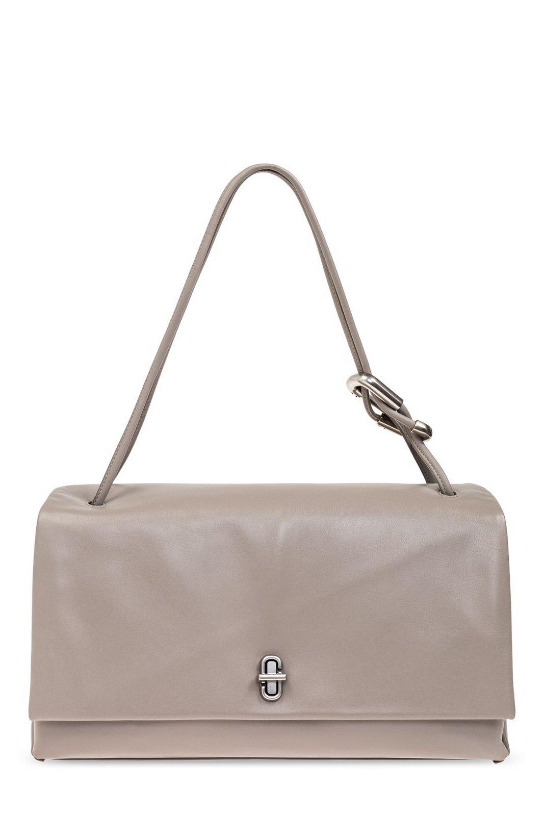 The Large Dual Foldover-top Shoulder Bag