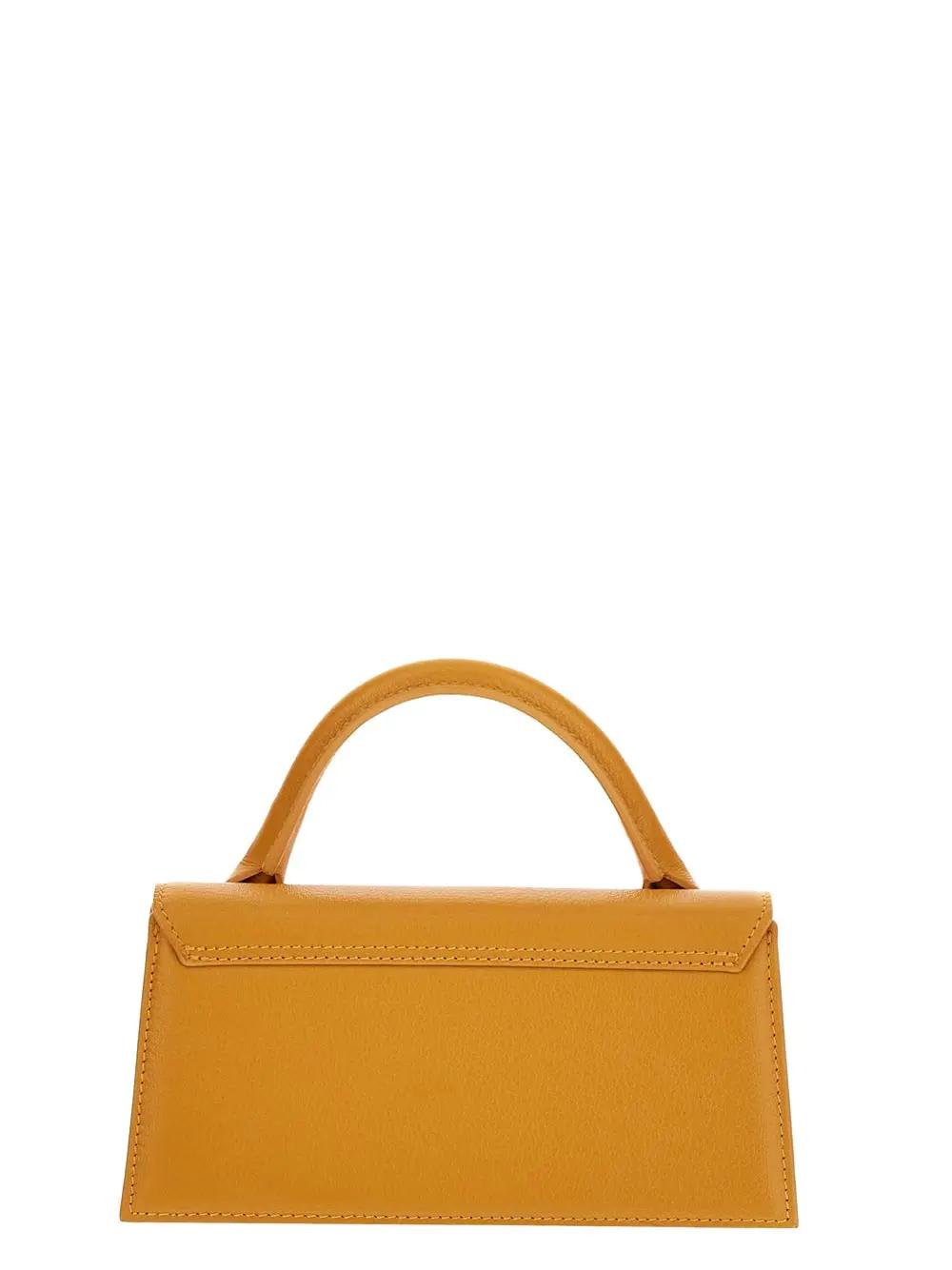 Shop Jacquemus Le Chiquito Long Bag In Orange