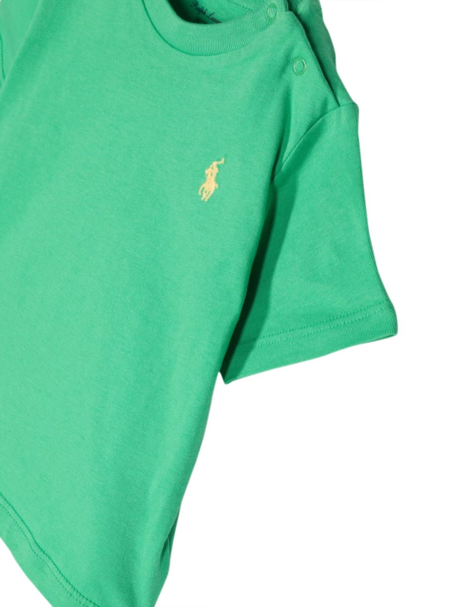 Shop Ralph Lauren Ss Cn-tops-t-shirt In Multicolour