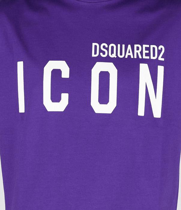 Shop Dsquared2 T-shirts In Purple