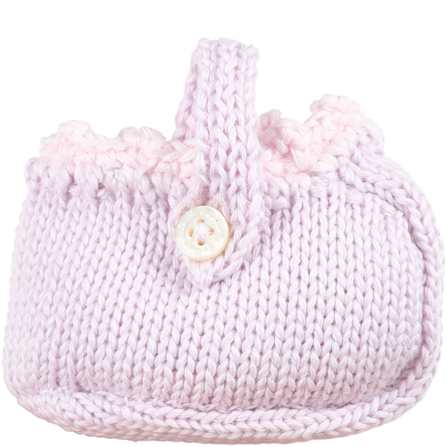 La stupenderia Lilac Baby-bootee For Baby Girl