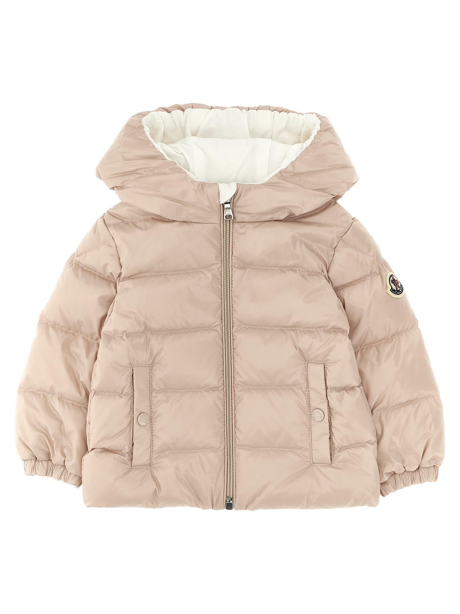 Moncler Babies' Anand Down Jacket In Pink