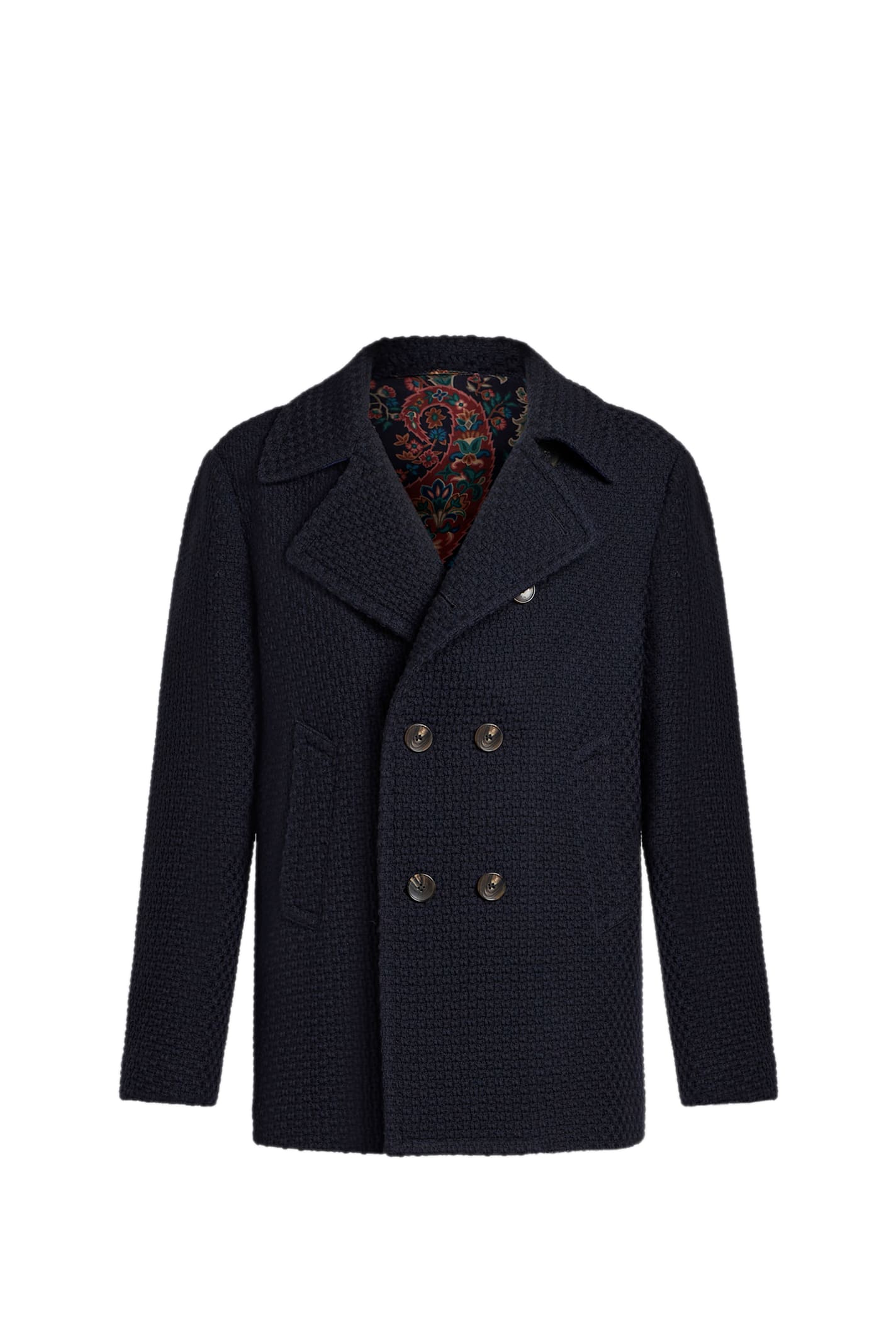 Shop Etro Blouson In Blue