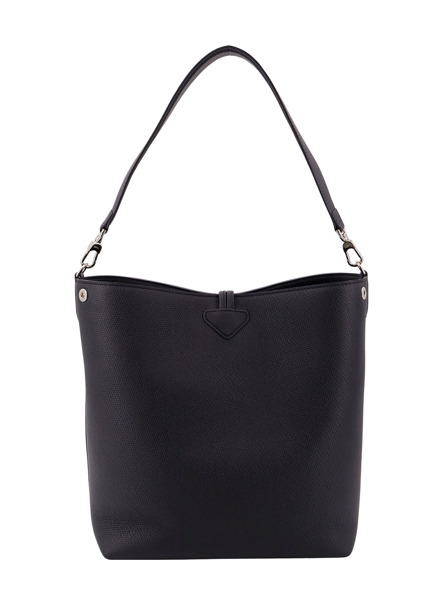 Shop Longchamp Le Roseau Bucket Bag In Black