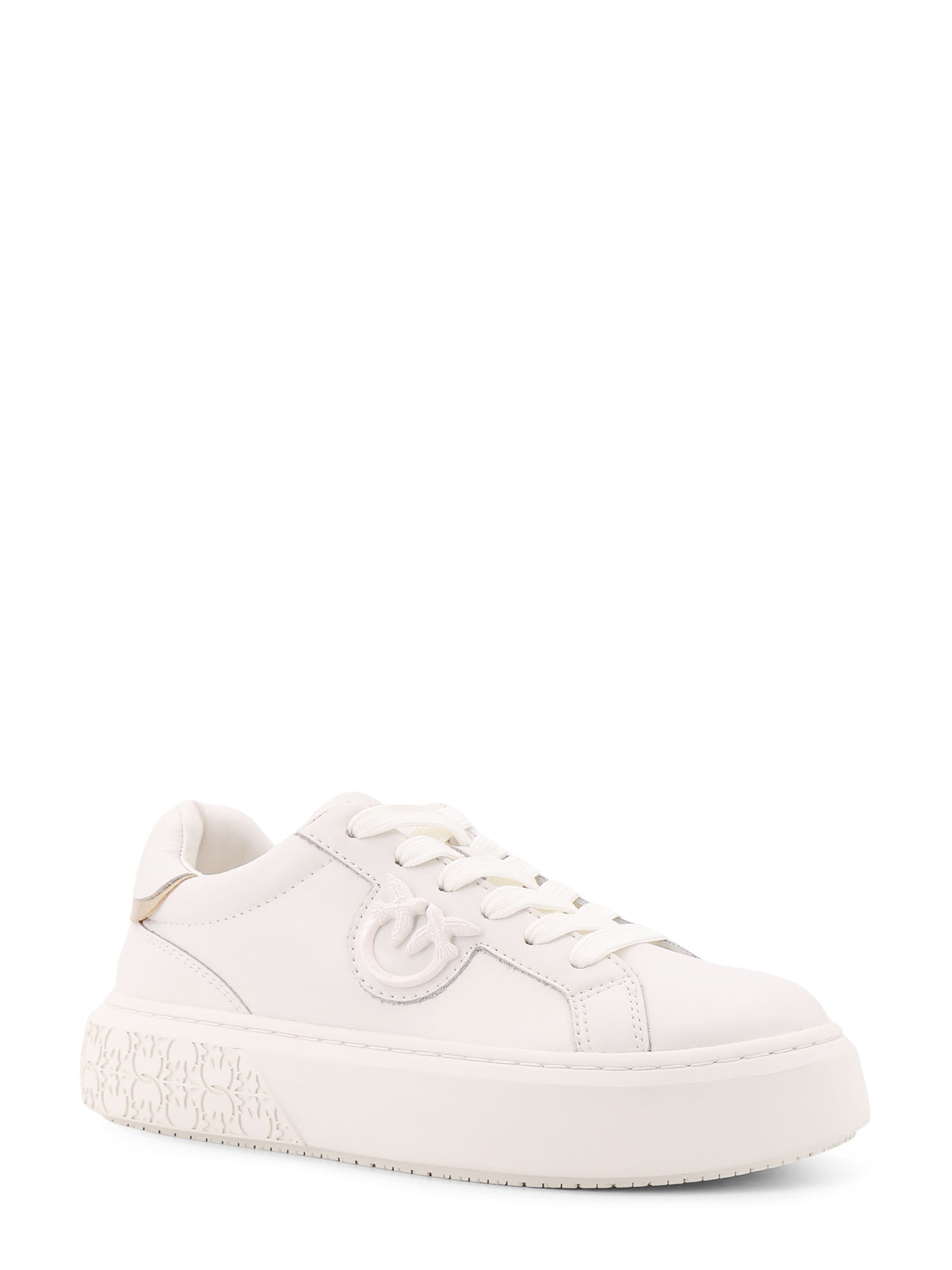 Shop Pinko Yoko 12 Sneakers In White