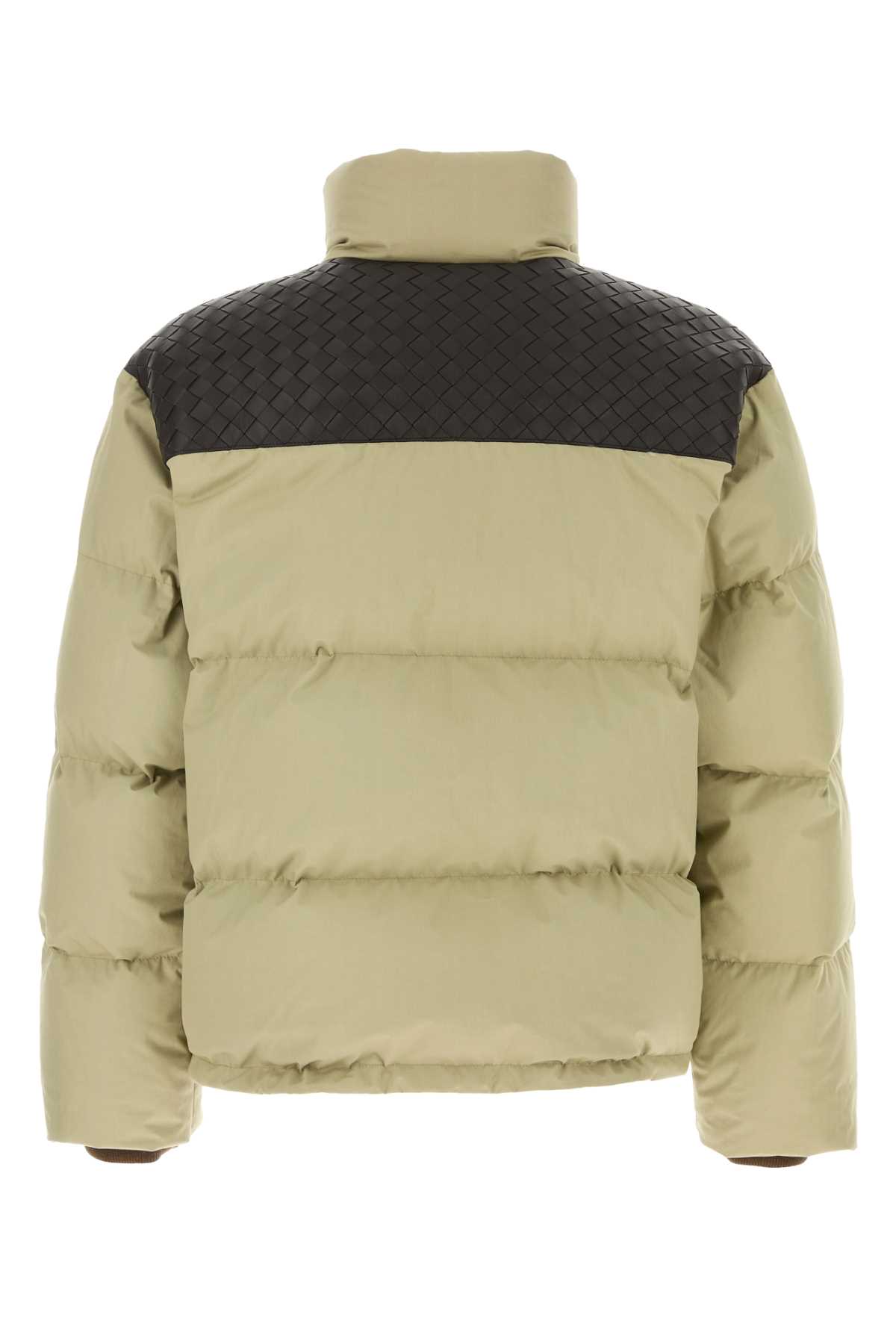 ダウンジャケット BOTTEGA VENETA Beige Poplin Down Jacket Bottega Veneta Beige Poplin Down Jacket (BOTTEGA VENETA
