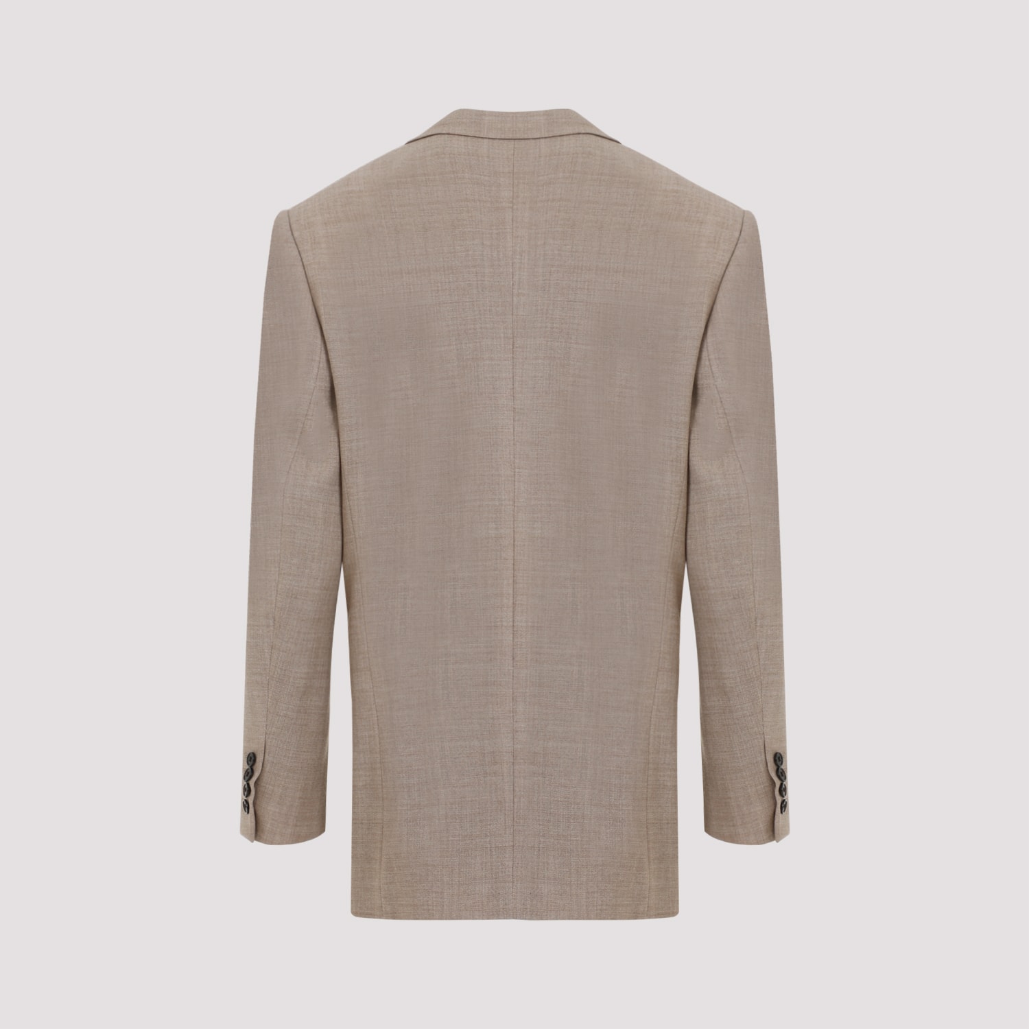 Shop The Row Marina Jacket In Tim Taupe Ivory Melange