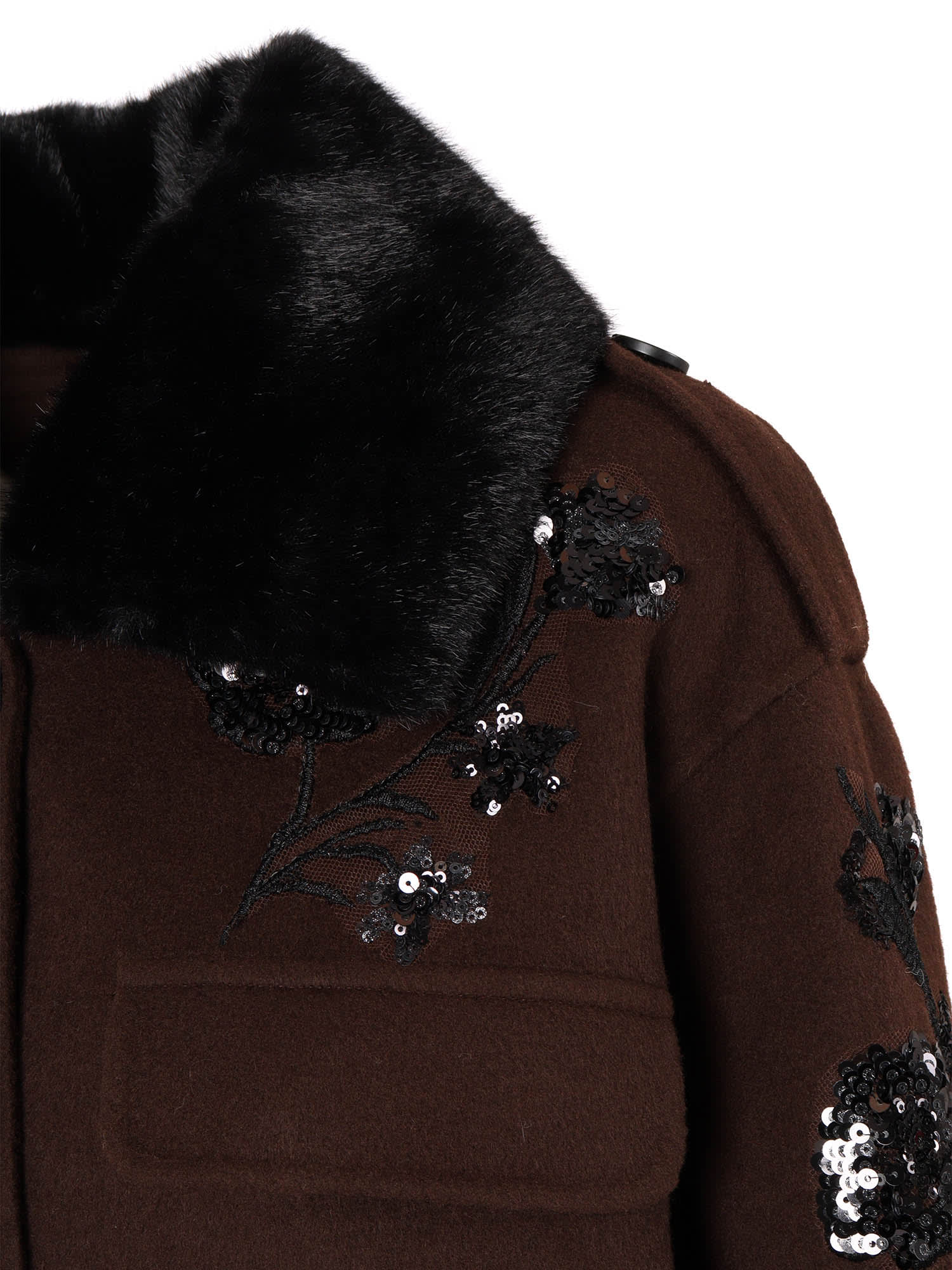 Ermanno Ermanno Scervino Coat In Red