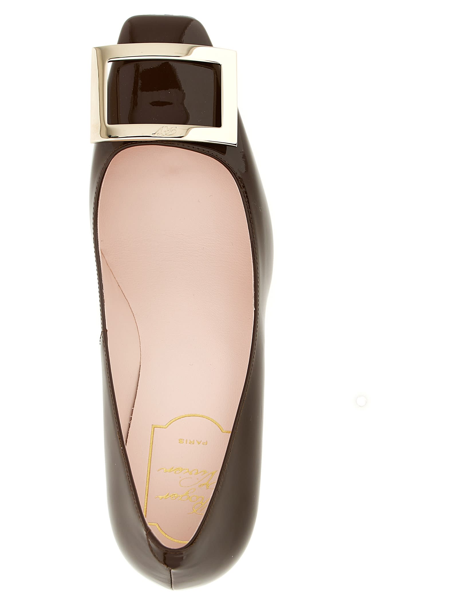 Roger Vivier Trompette Pumps In Brown