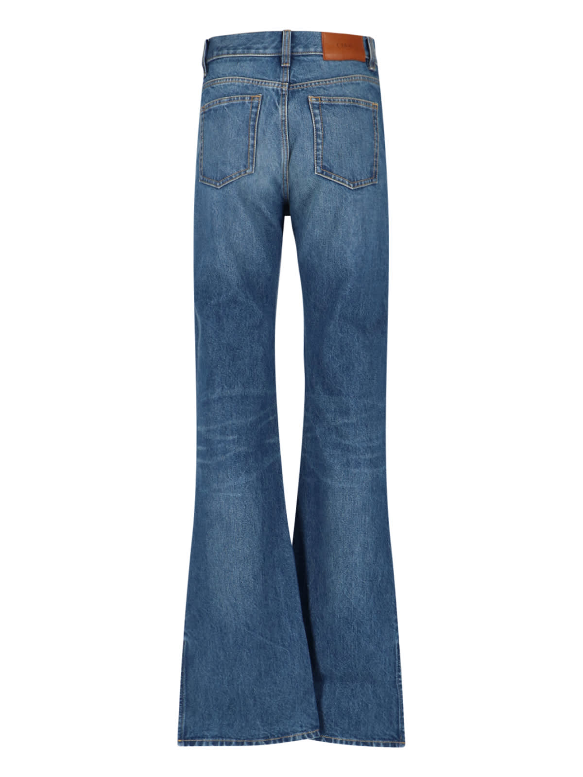 Chloé Jeans Bootcut In Blue