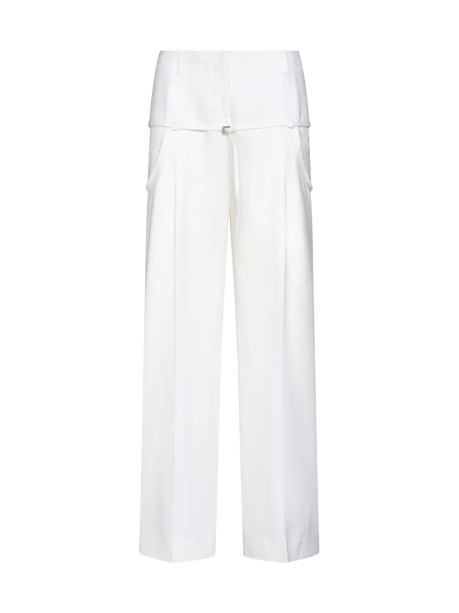 Jacquemus Pants In White