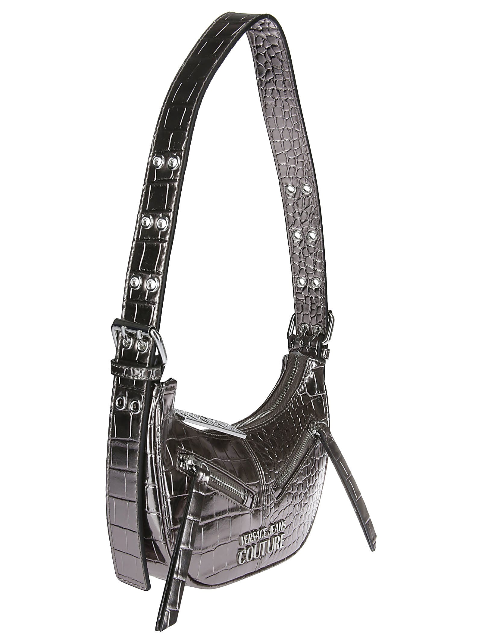 Versace Jeans Couture Range G Zipper Bags In 966