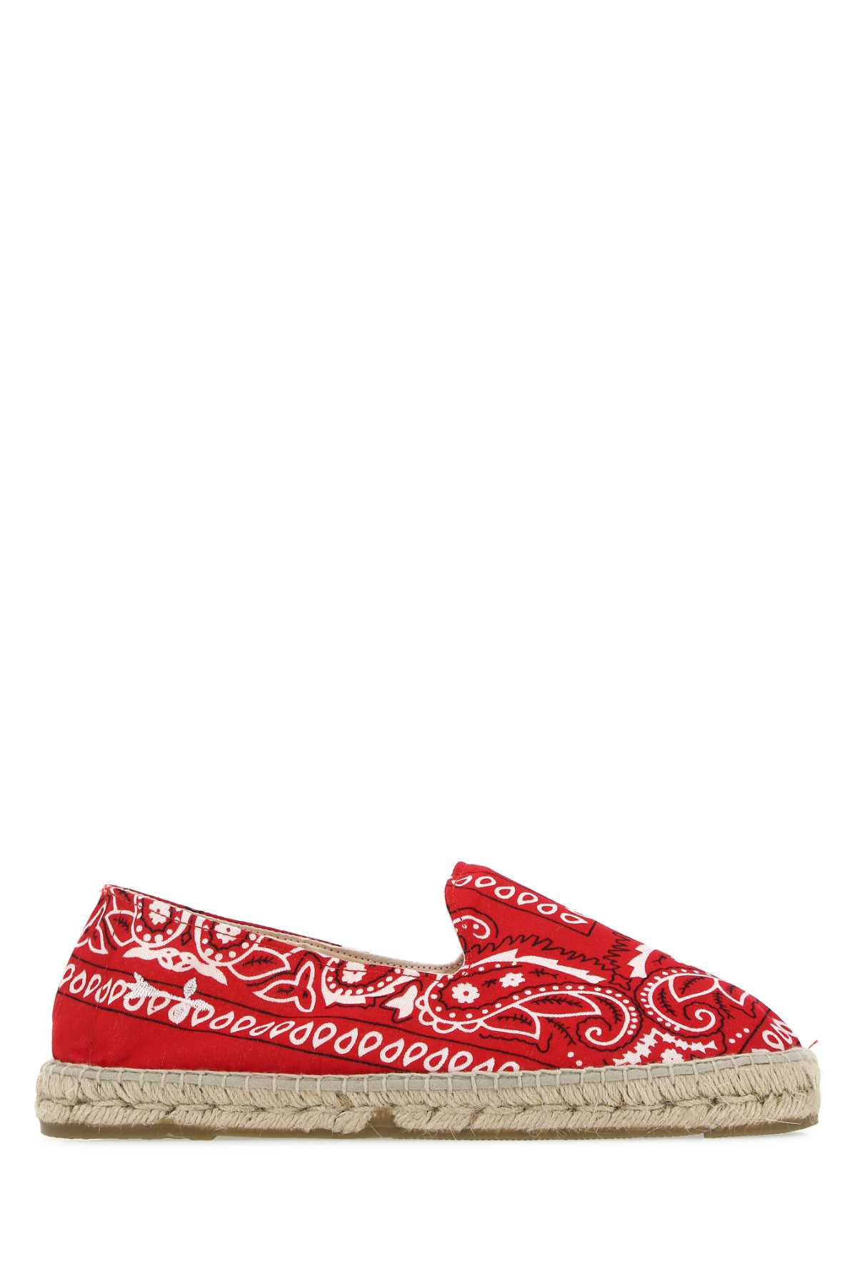 Printed Canvas Espadrilles