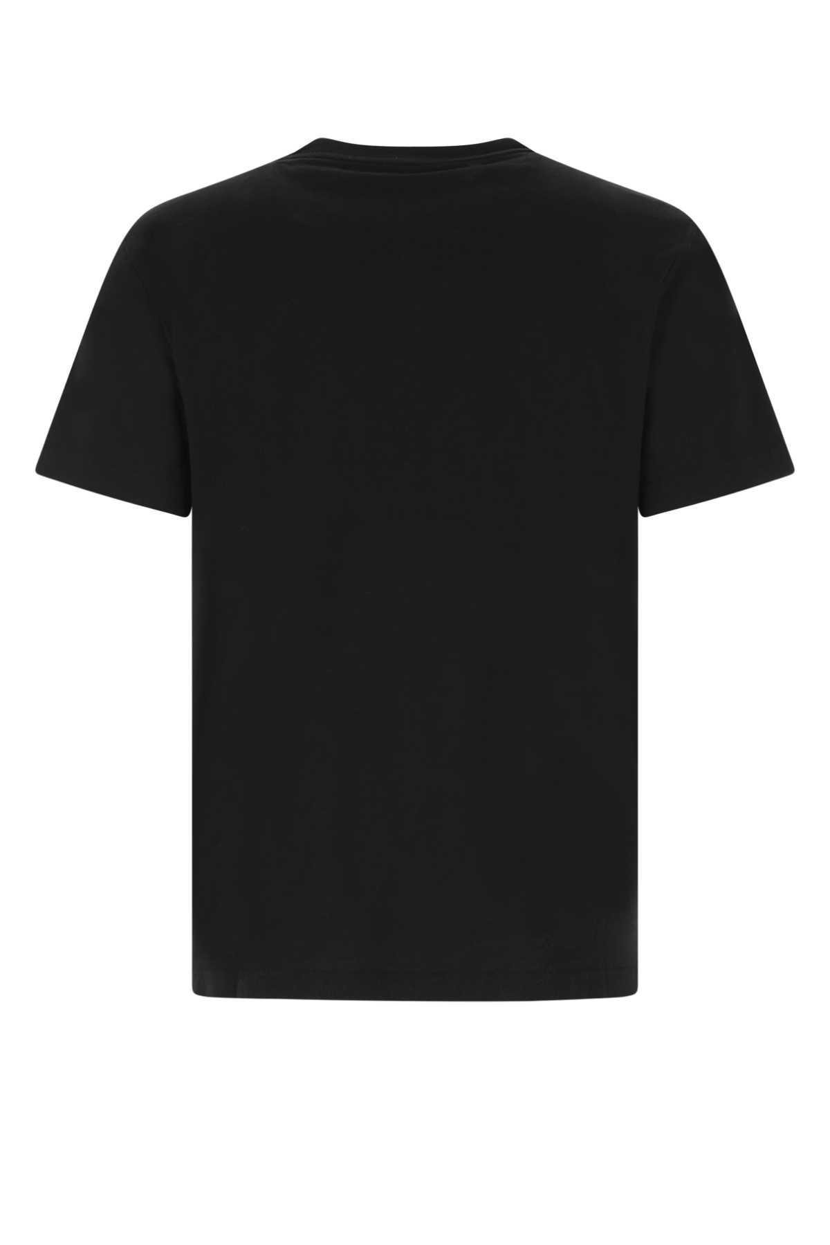 Koché Black Cotton T-shirt In 900