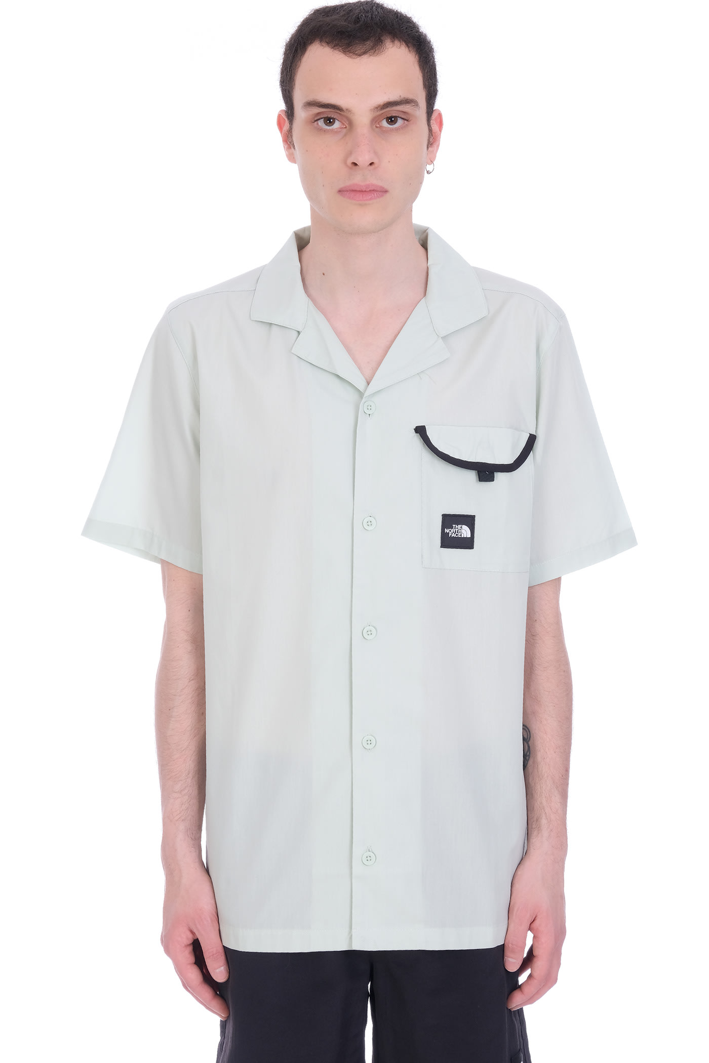 The North Face Shirt In Green Cotton