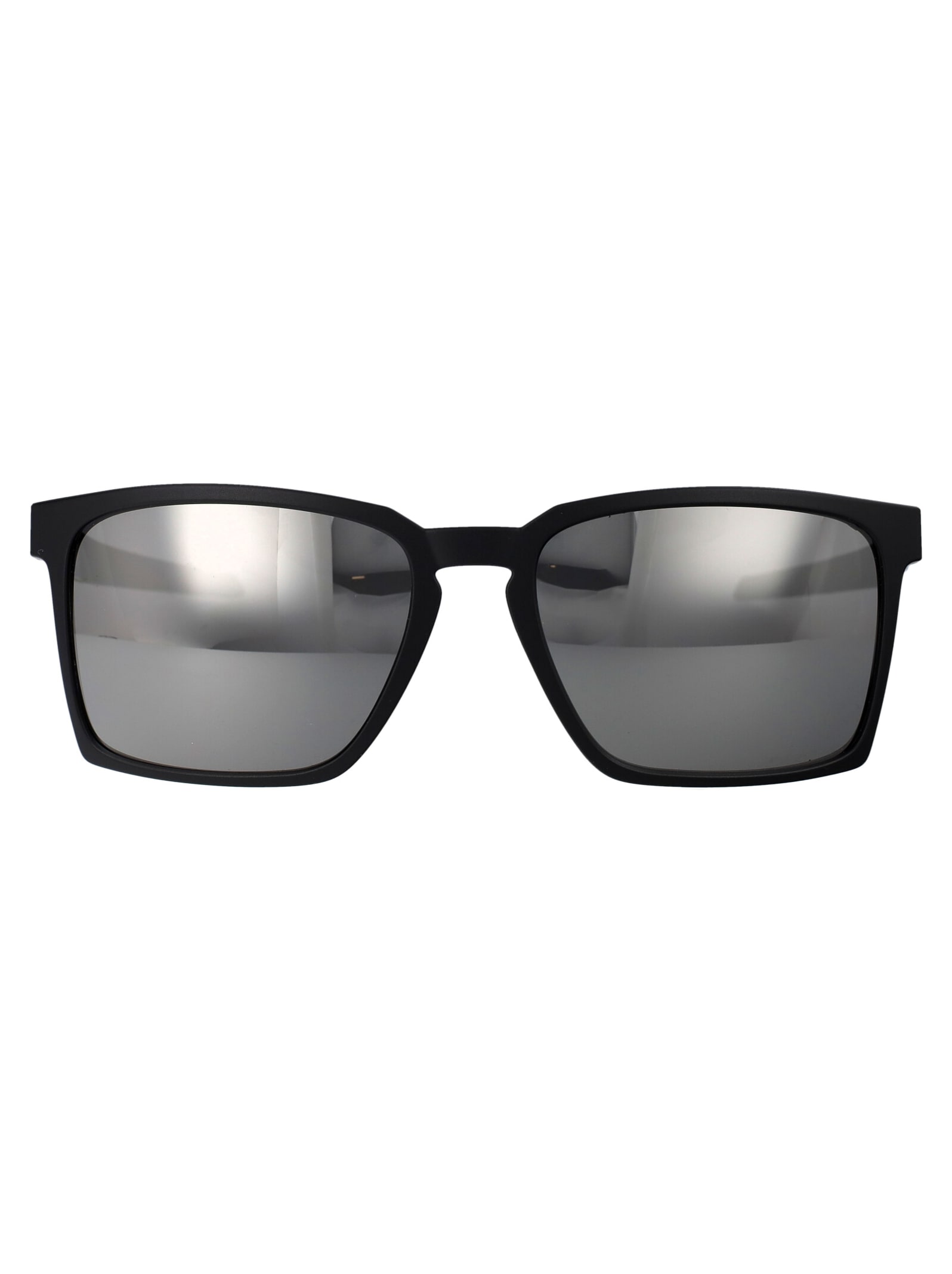 Shop Oakley Exchange Sun Sunglasses In 948301 Satin Black