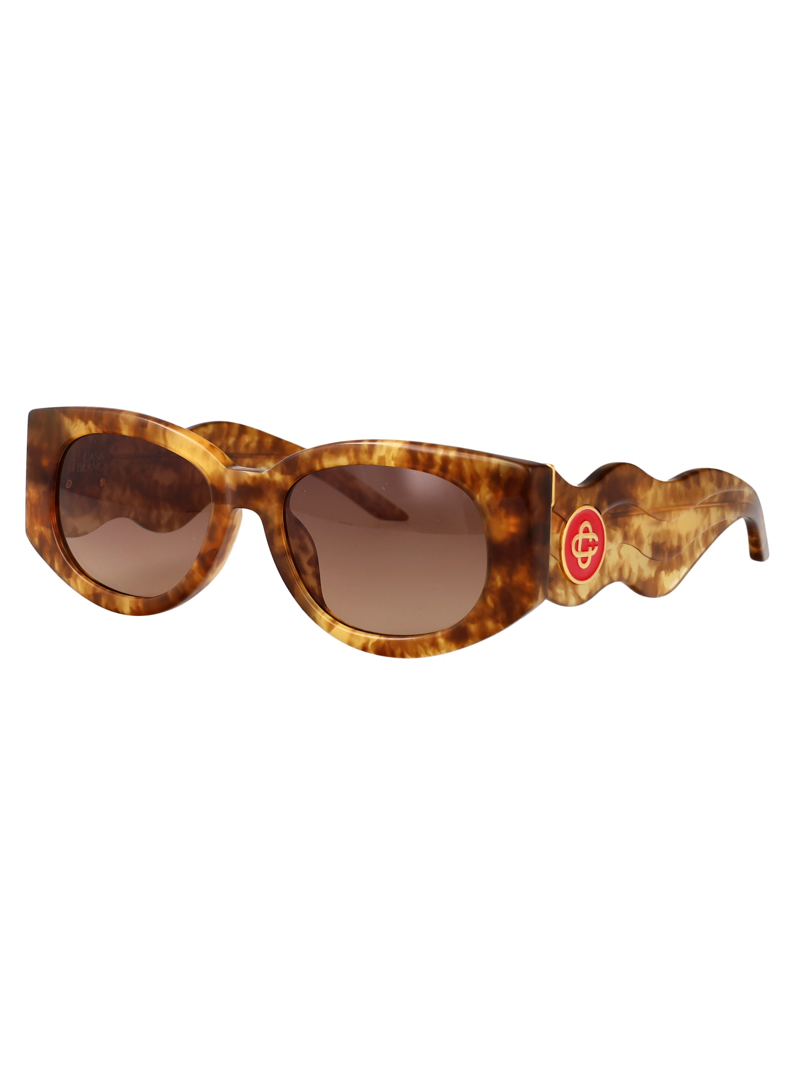 Casablanca Ew-020-16 Sunglasses In Brown