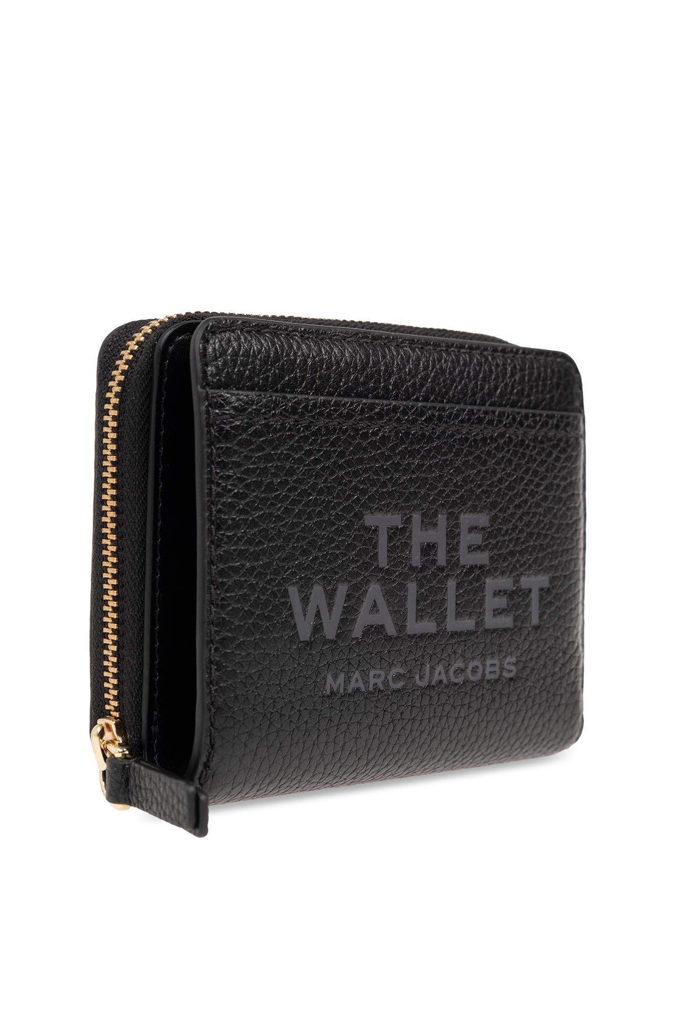 Marc Jacobs Leather Wallet In Black