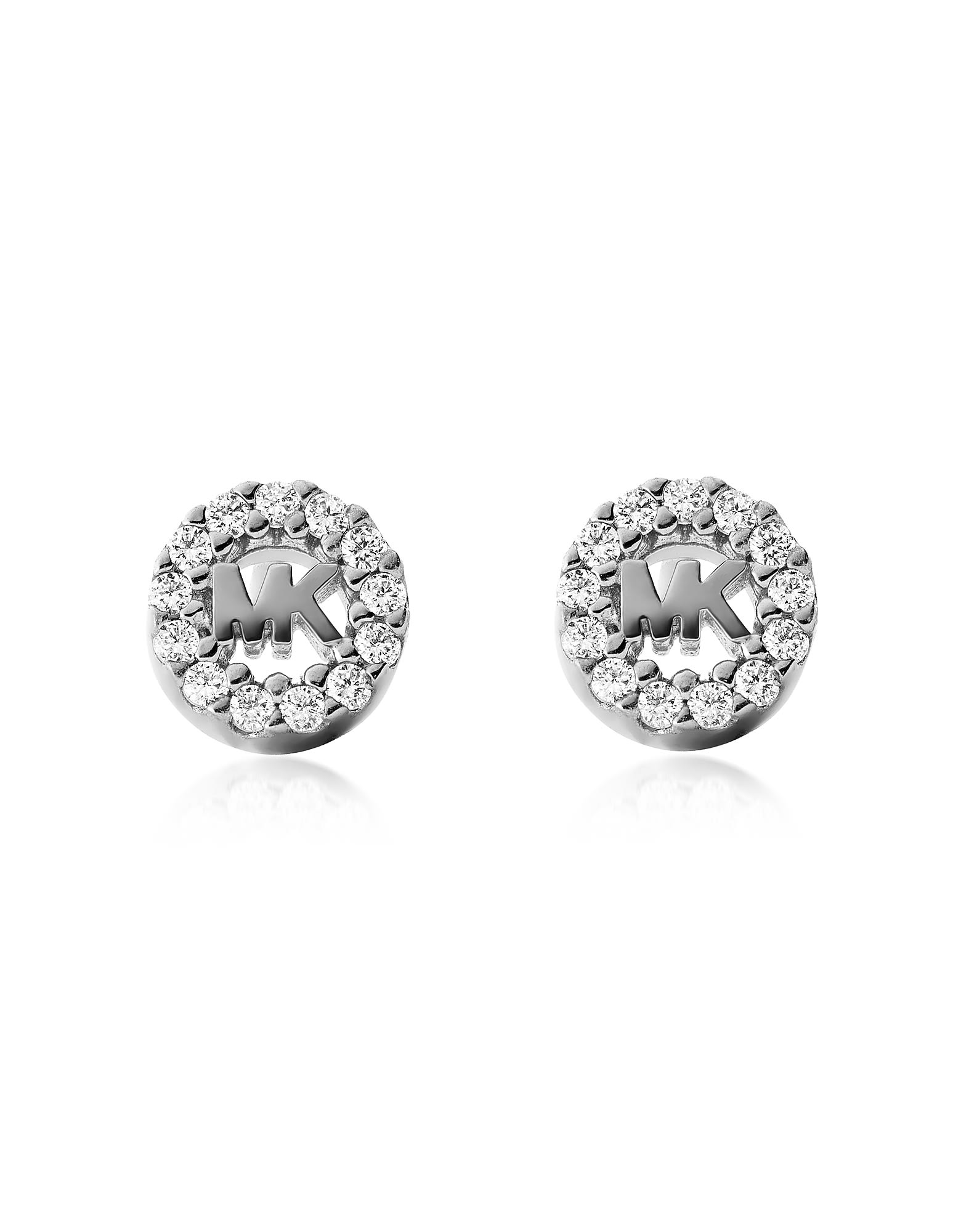 Michael Kors Stud Earrings 925 Sterling Silver Womens Earrings