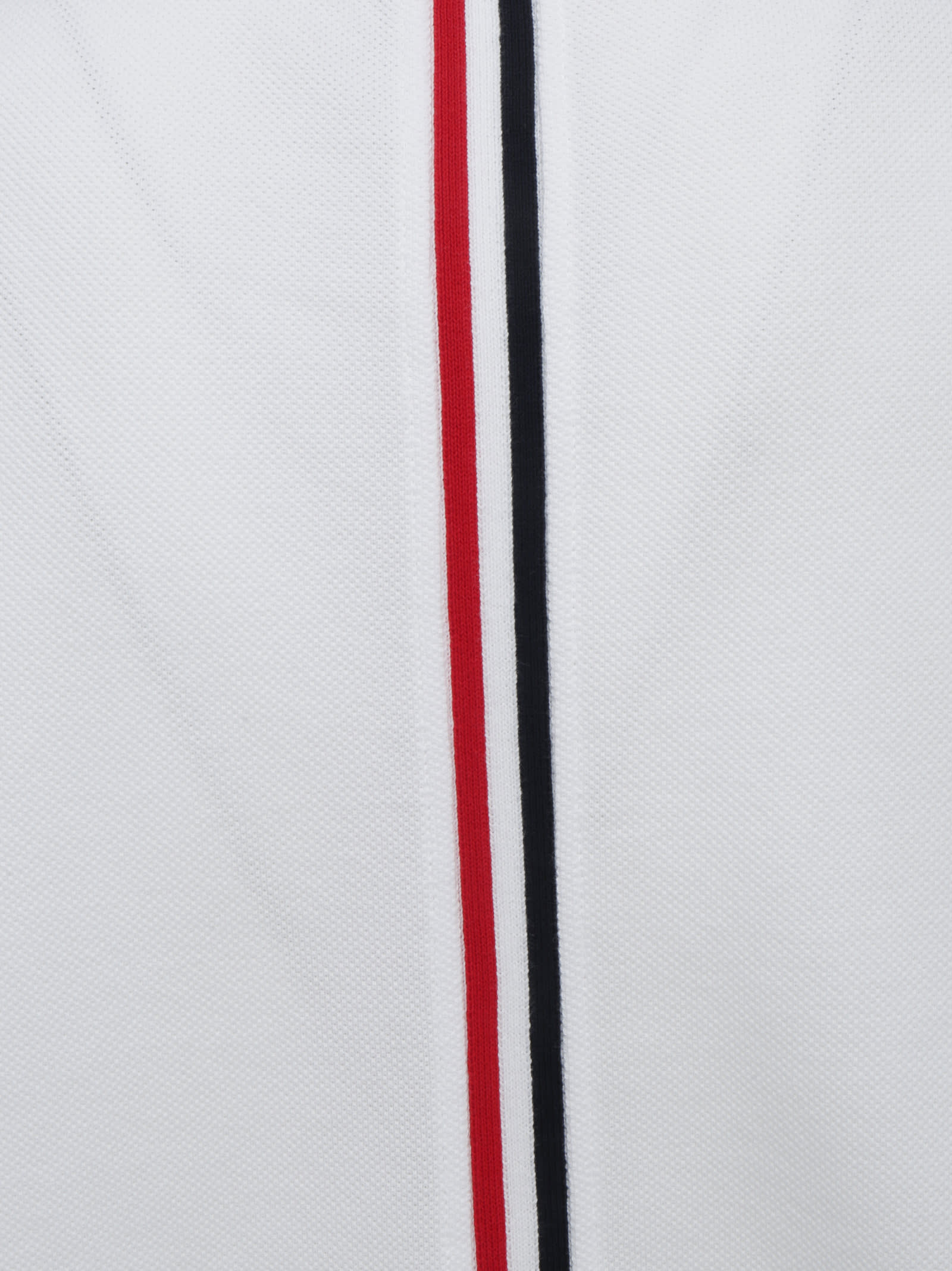 Thom Browne Jersey Relaxed Side Slit Tee Clothing In White