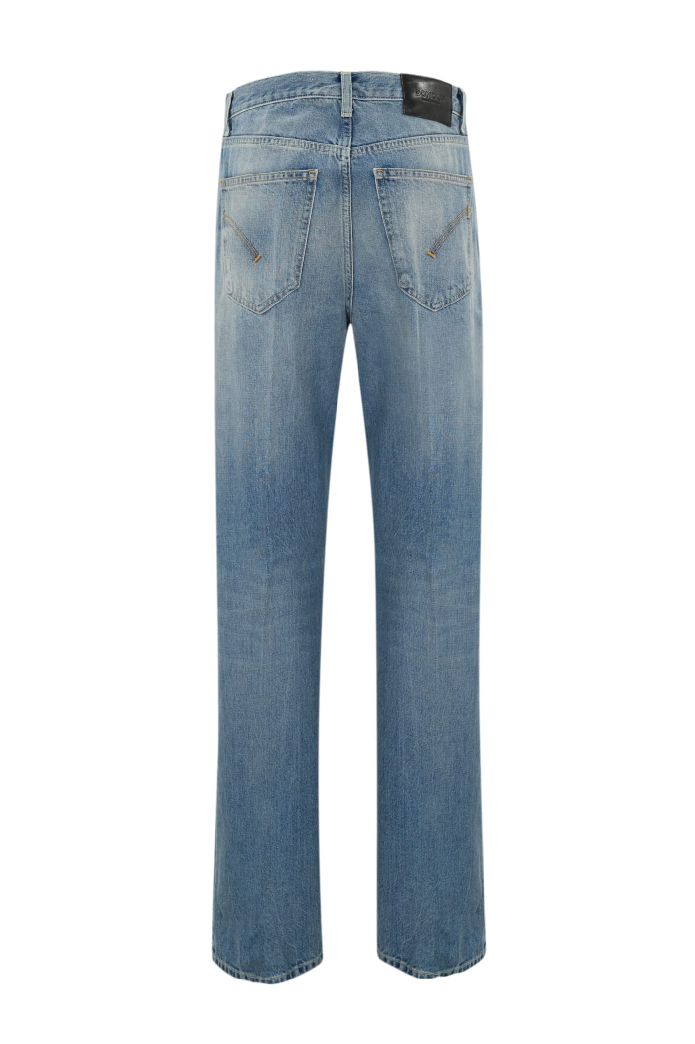 DONDUP FRANCINE WIDE LEG JEANS IN DENIM 