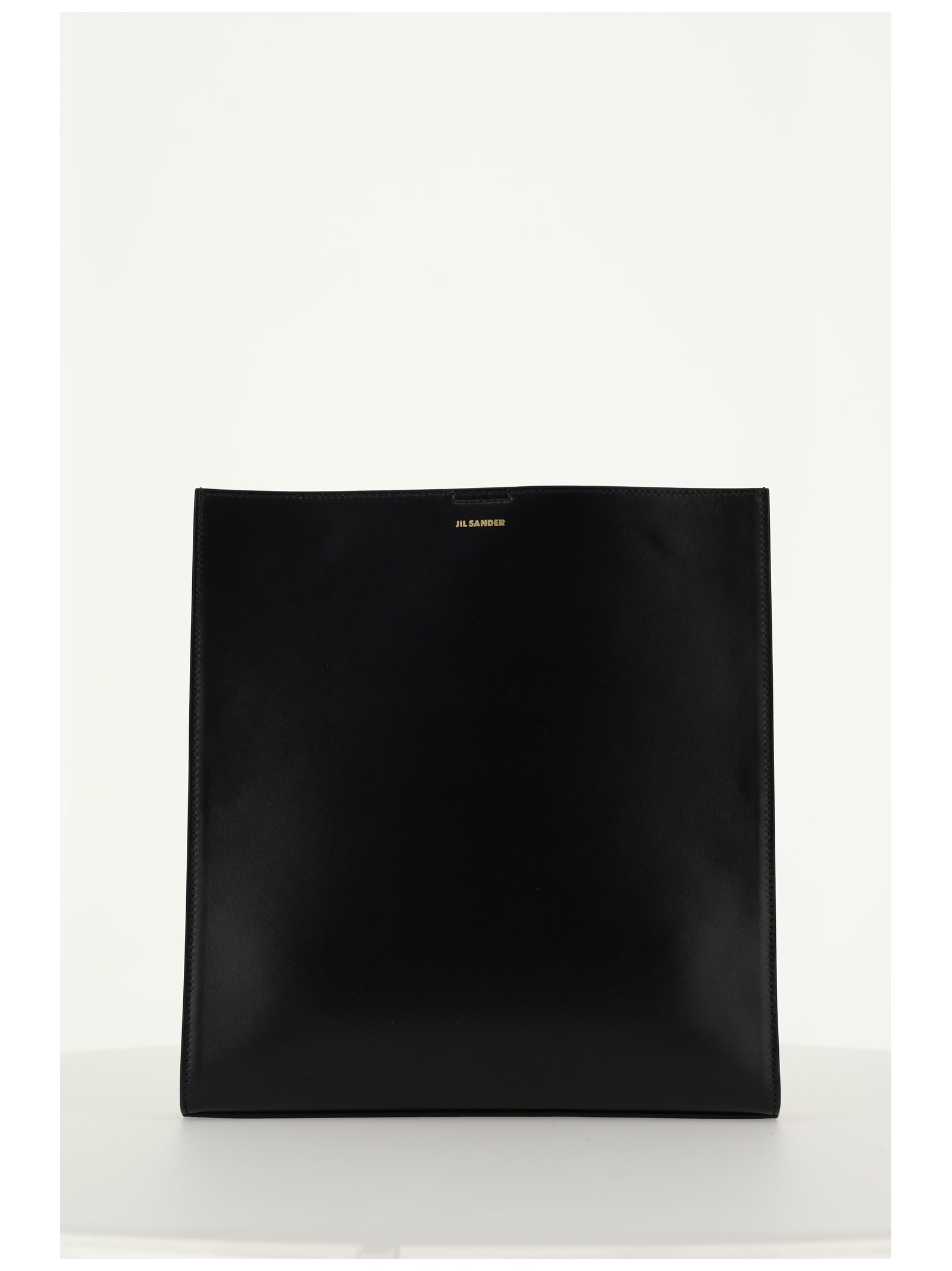 Shop Jil Sander Tangle Shoulder Bag In Black