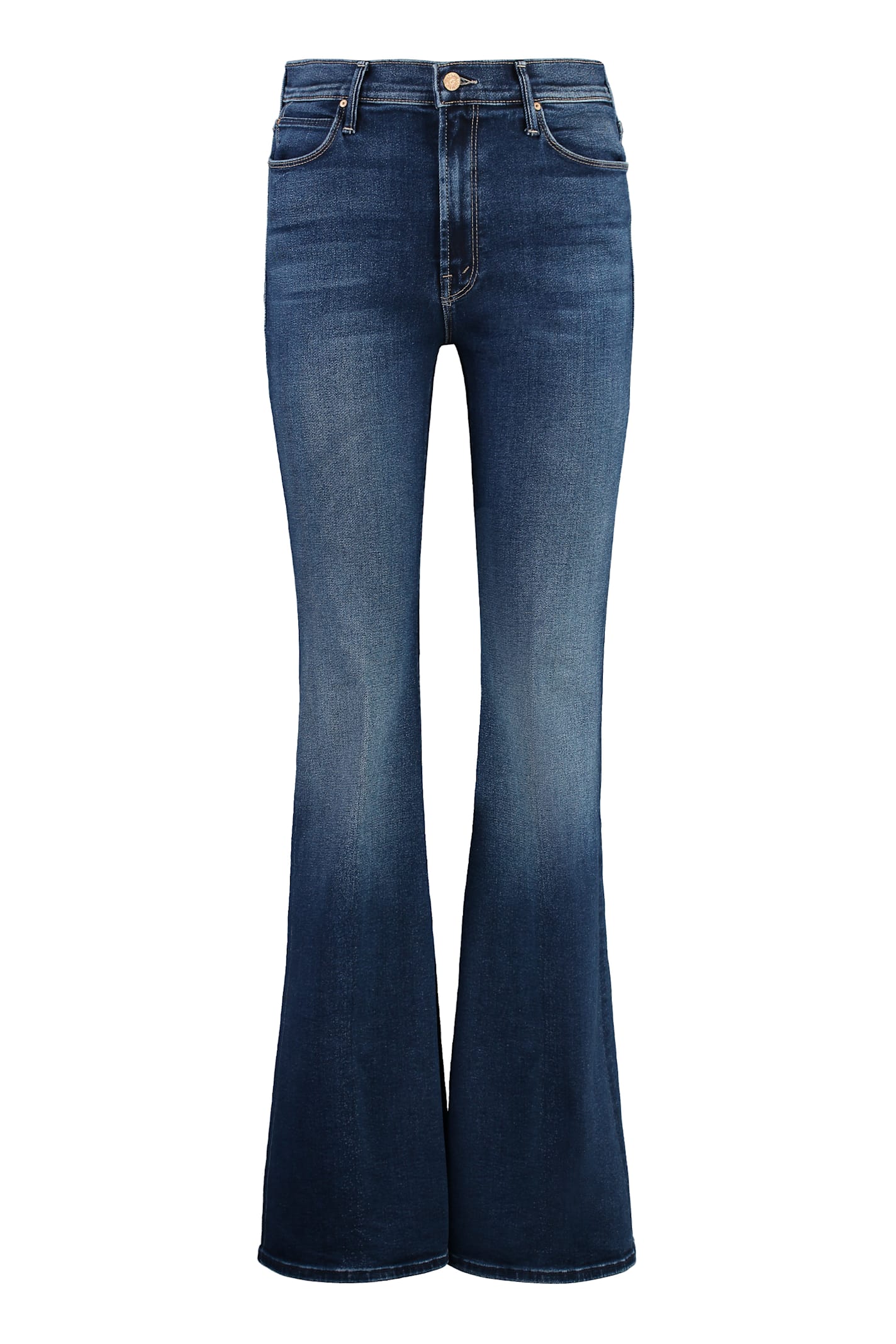 MOTHER THE DOOZY HIGH-RISE FLARED JEANS 