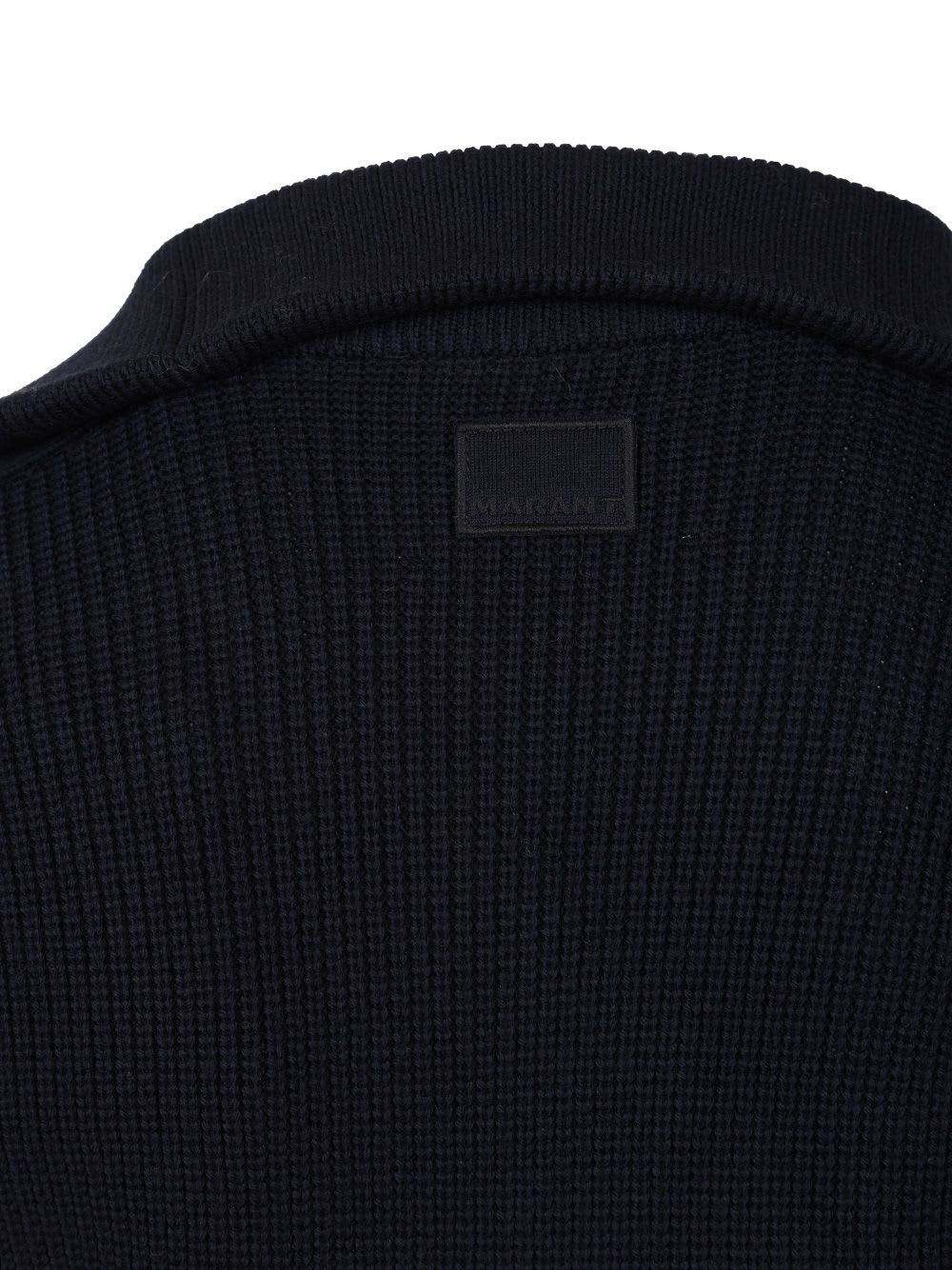 Isabel Marant Benny Zip-up Turtleneck Sweater In Blue
