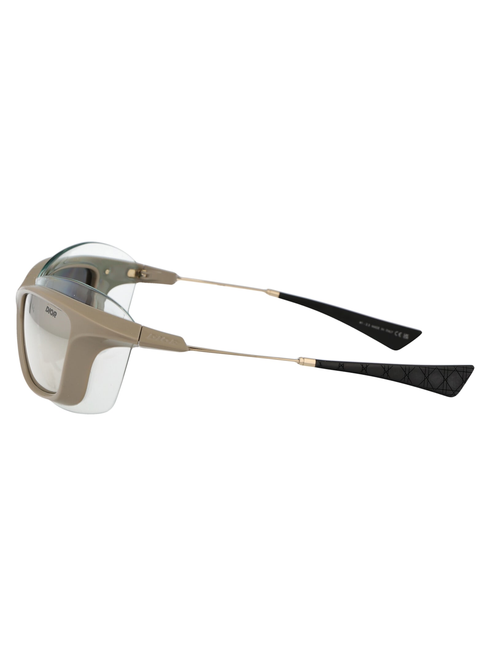 Shop Dior Xplorer S1u Sunglasses In 78a4 Beige/other / Smoke Mirror