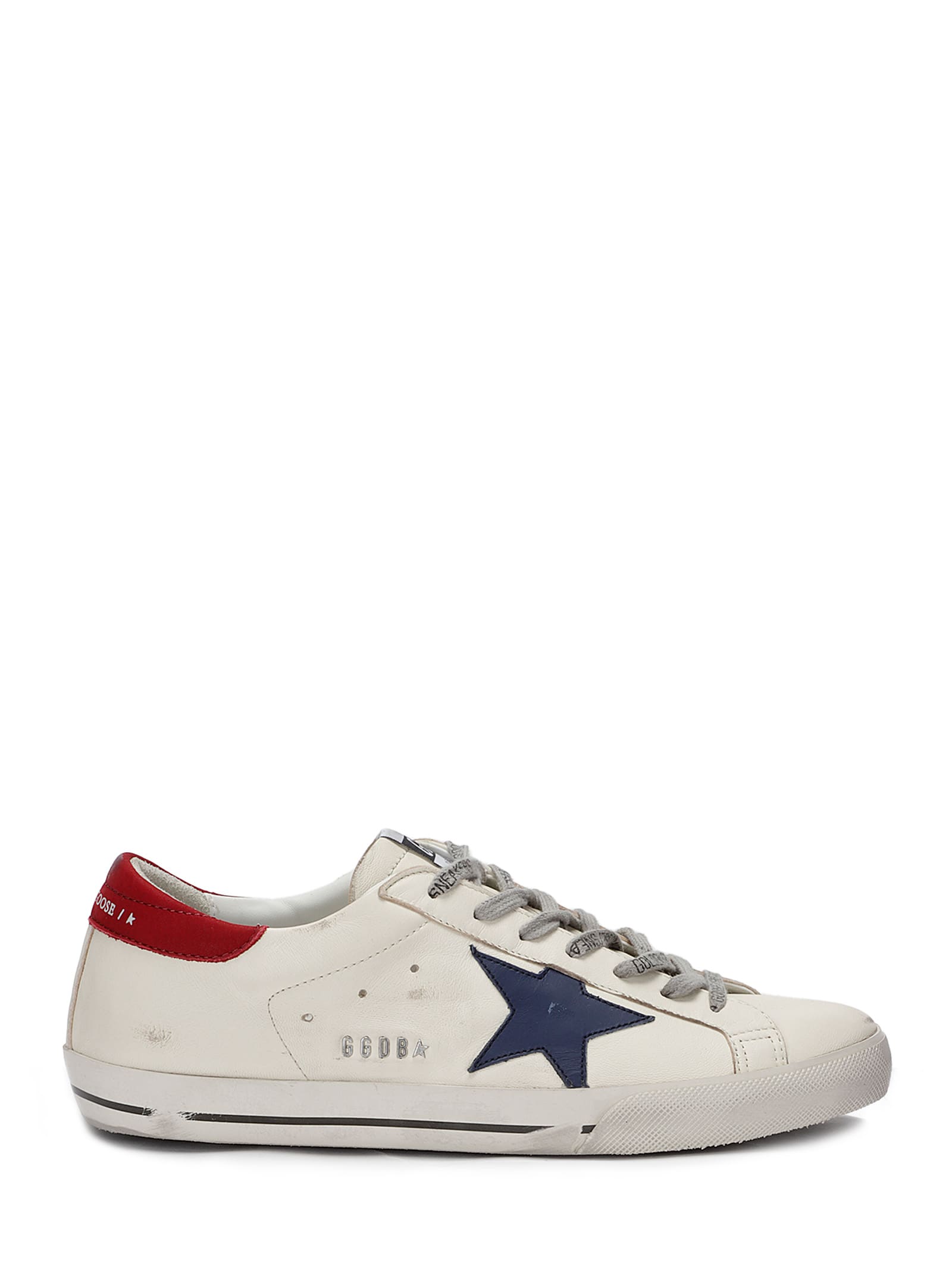 Golden Goose Super Star Nappa Upper Leather Star Nabuk Heel Met