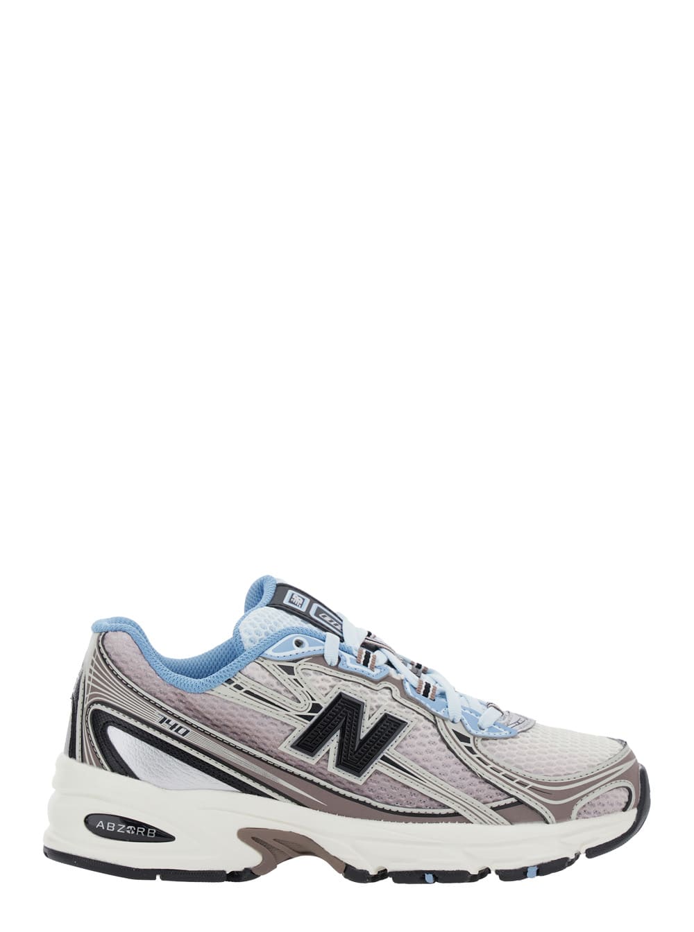 New Balance Multicolor Low Top Sneakers With Logo Patch On Side And Tongue And Perforated Panels In Tech Fabric  In Multi