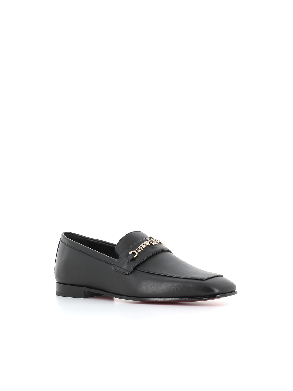 Christian Louboutin Loafers Mj Moc Aus Leder In Black