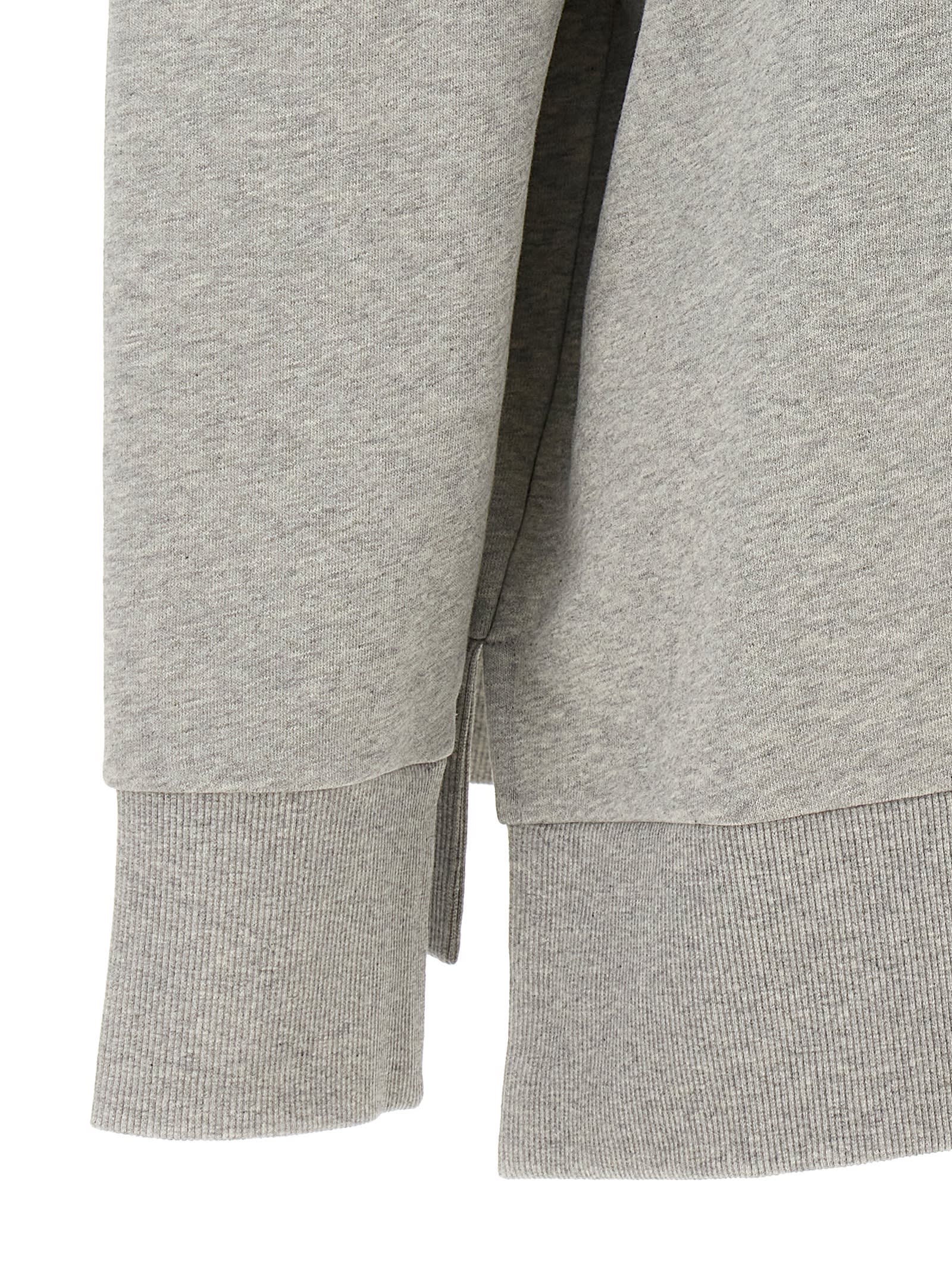 Shop Stella Mccartney Chain Sweatshirt In Gray