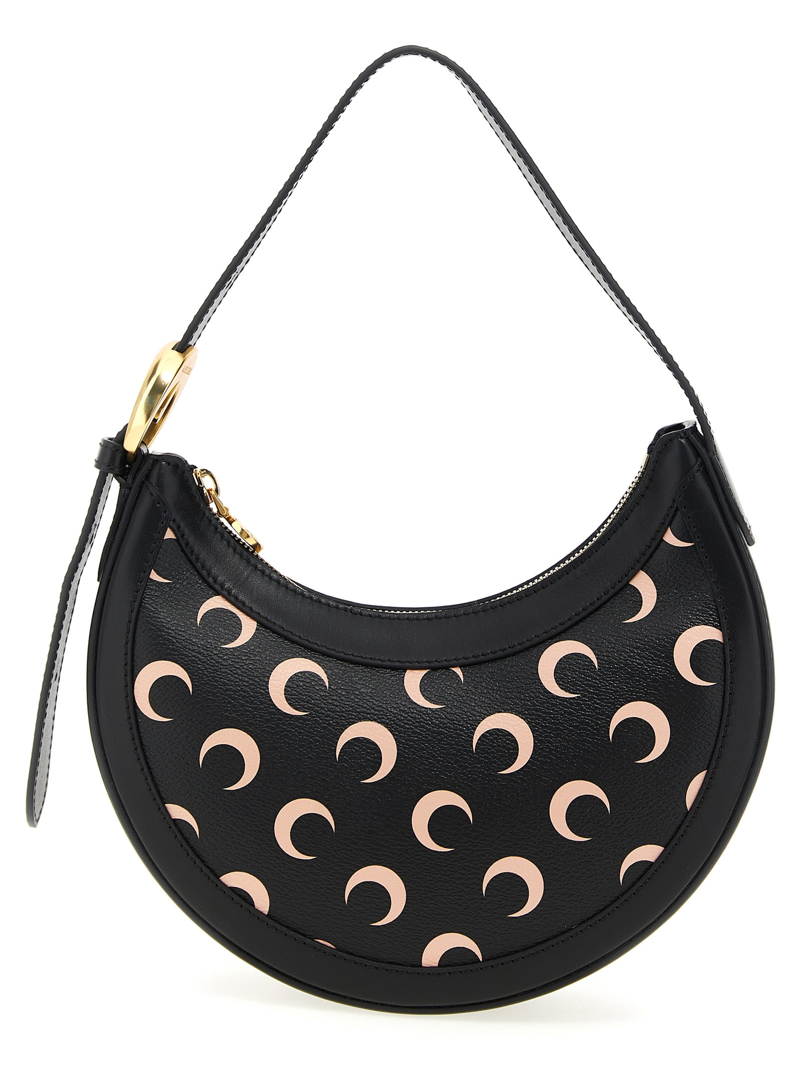 Marine Serre Moon Canvas Eclips Mini Shoulder Bag
