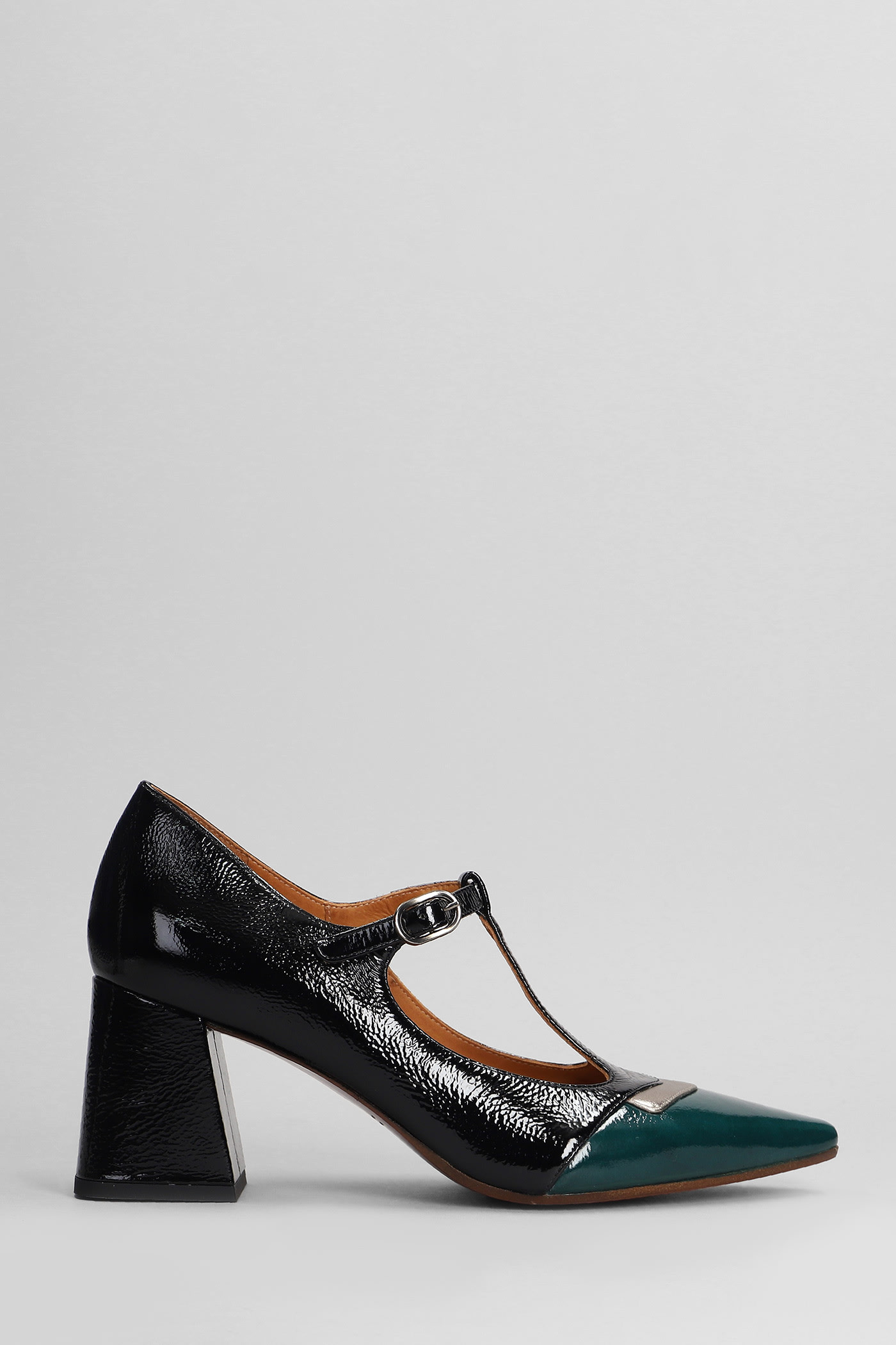 Chie Mihara Aumi Pumps In Black Leather