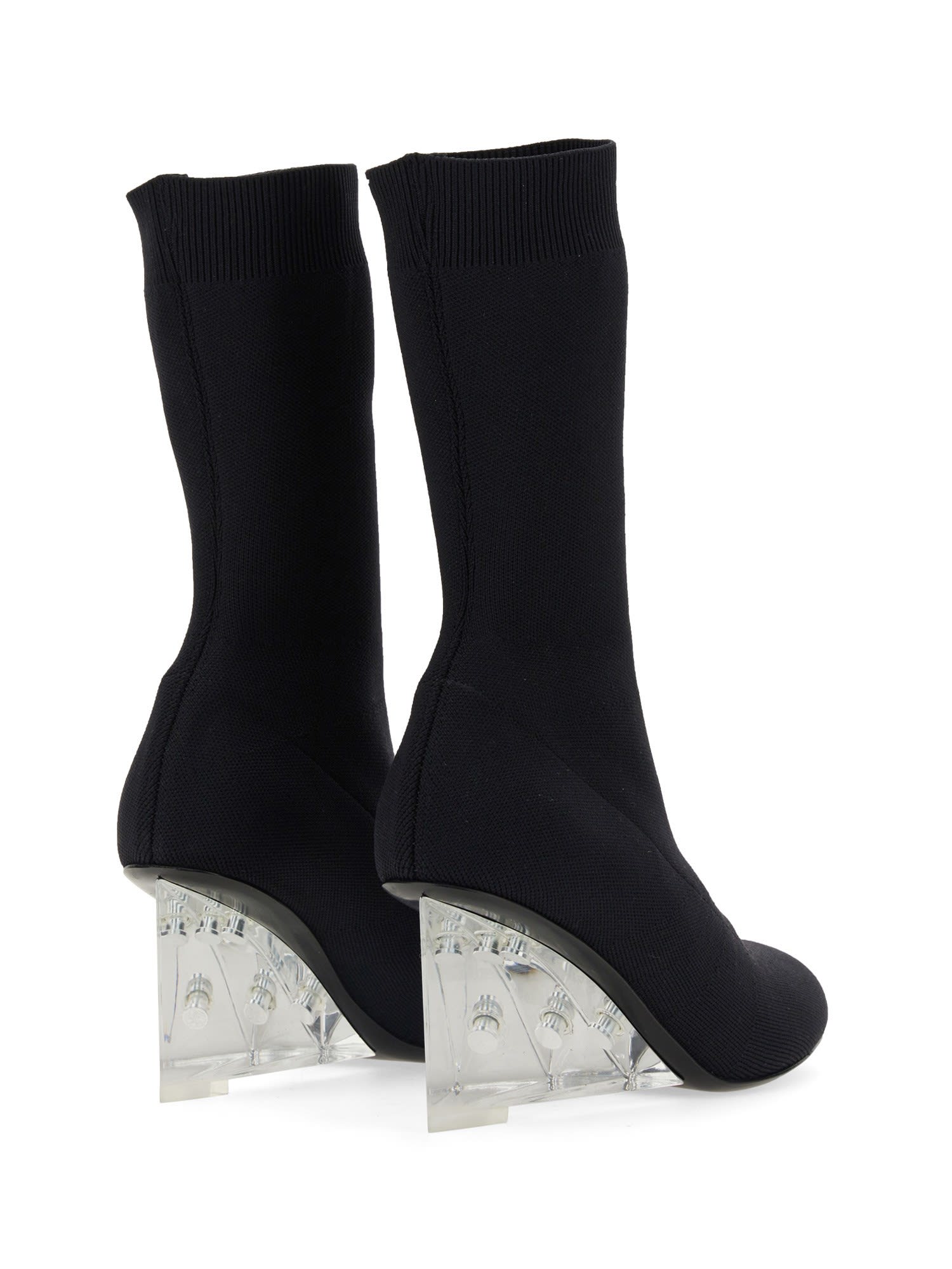 Alexander Mcqueen Mcqueen Women 'shard' Ankle Boots In Black