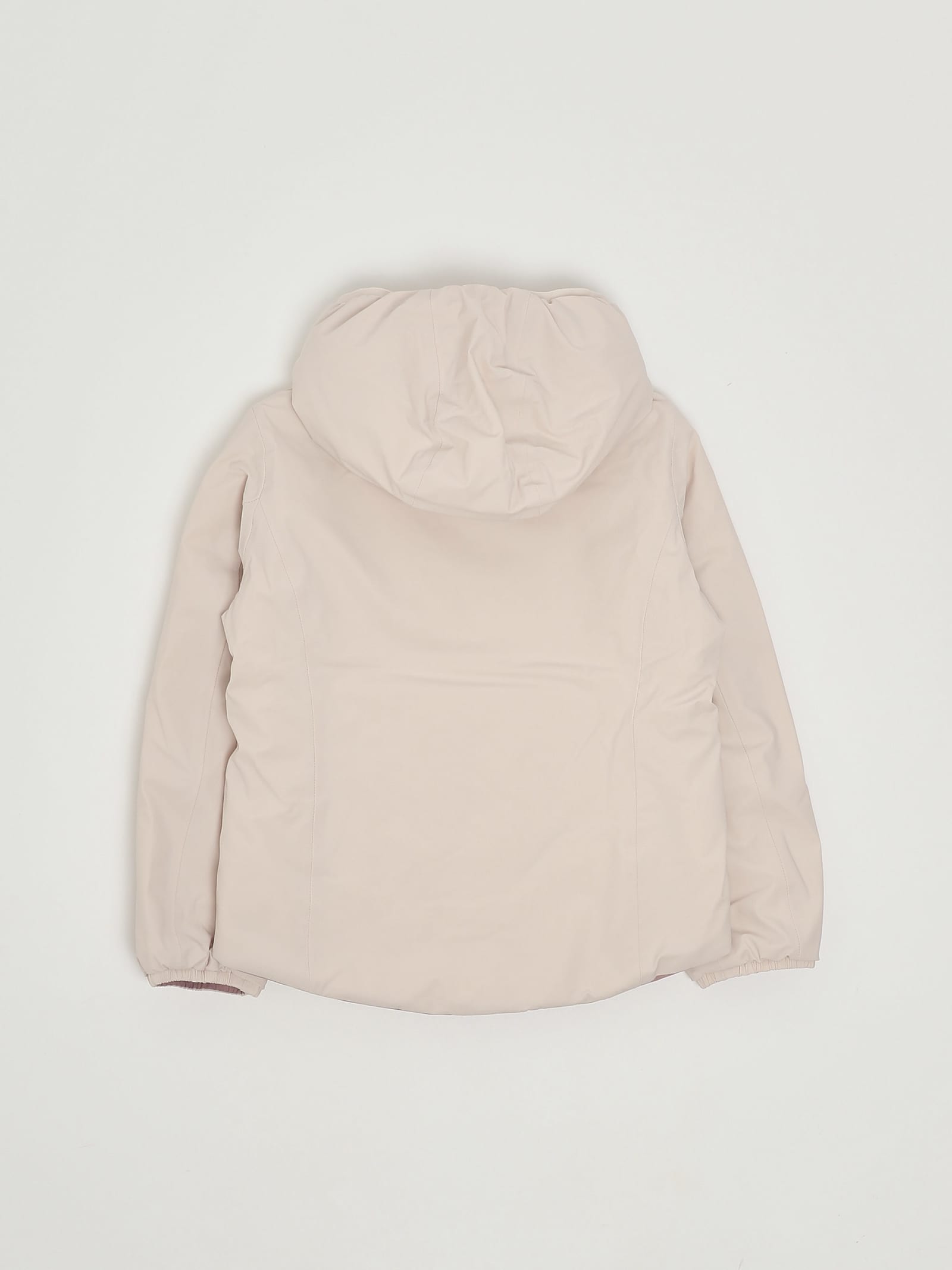 K-way Lily Warm Double Jacket In Animal Print